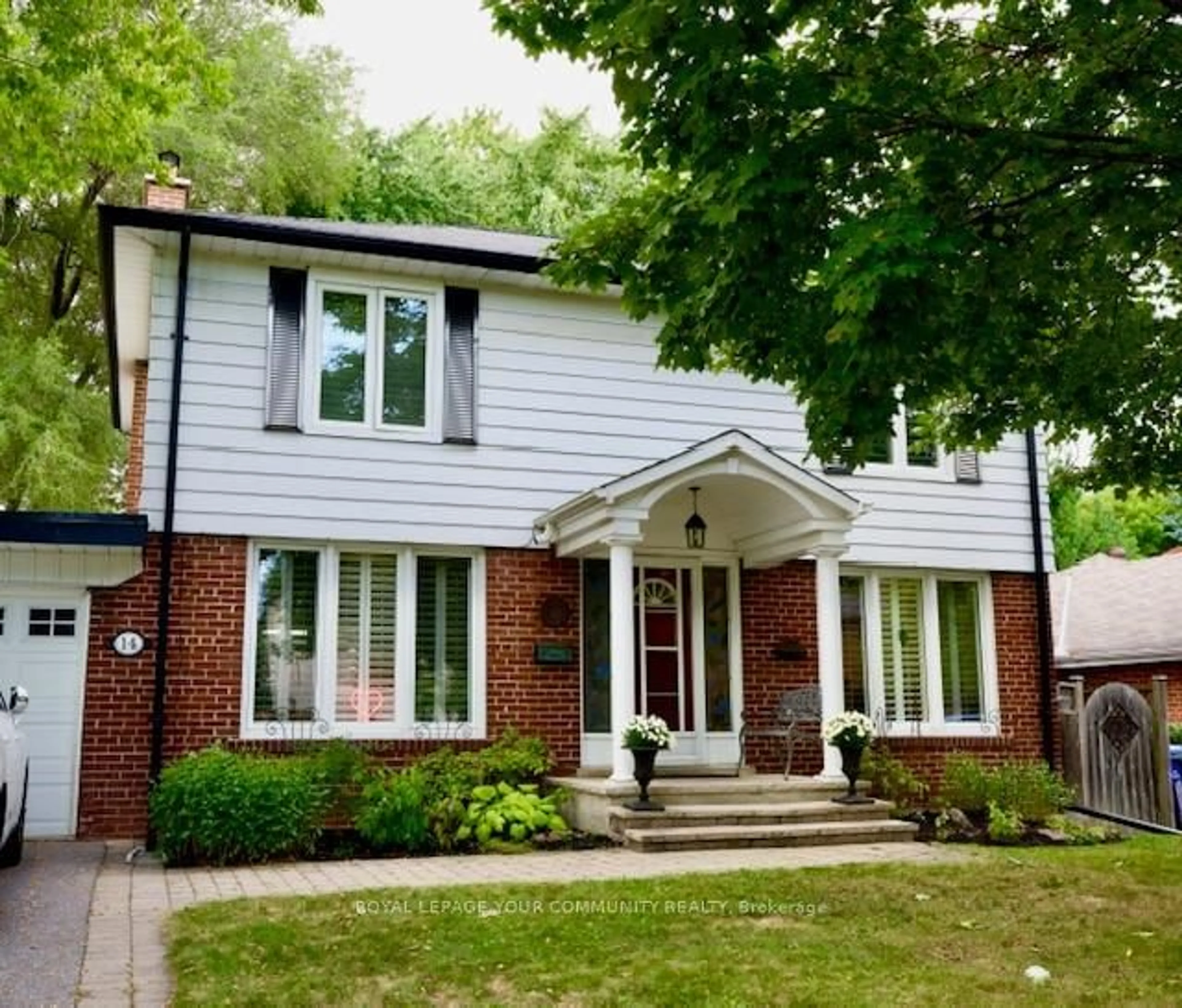 Home with brick exterior material, street for 14 Luverne Ave, Toronto Ontario M3H 1R4