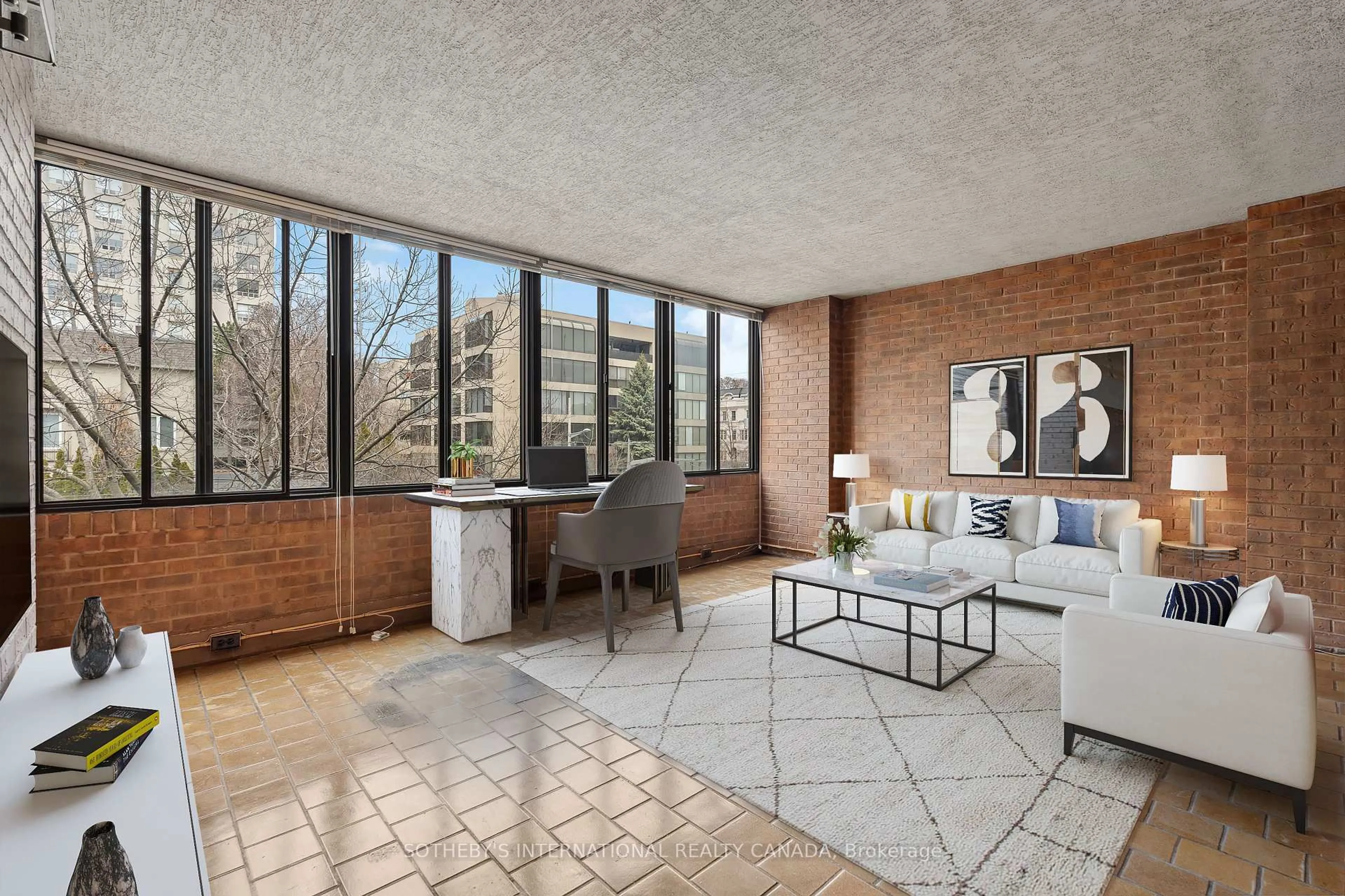 Living room with furniture, unknown for 349 St Clair Ave #301, Toronto Ontario M5P 1N3