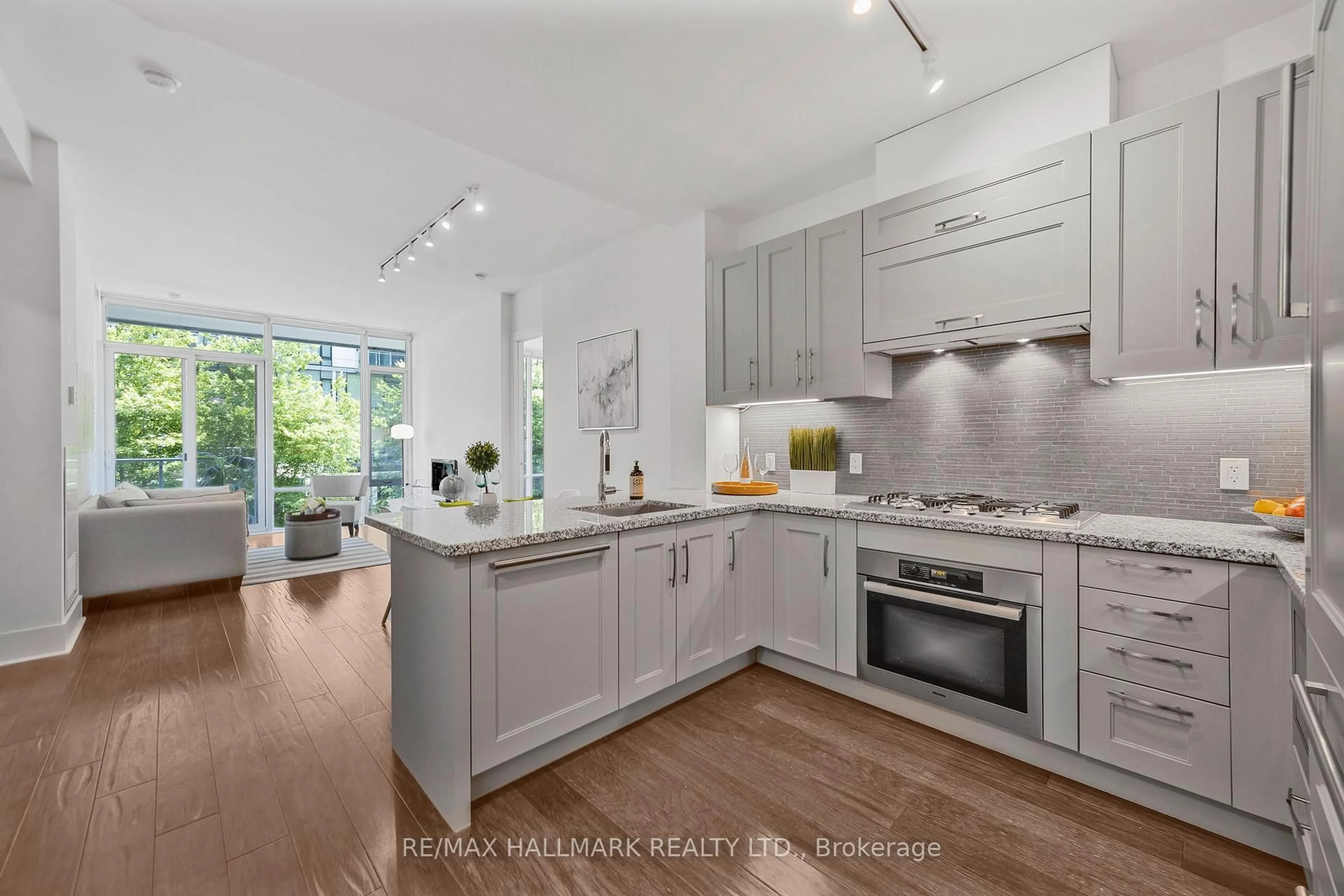 Open concept kitchen, unknown for 29 Queens Quay #318, Toronto Ontario M5E 0A4