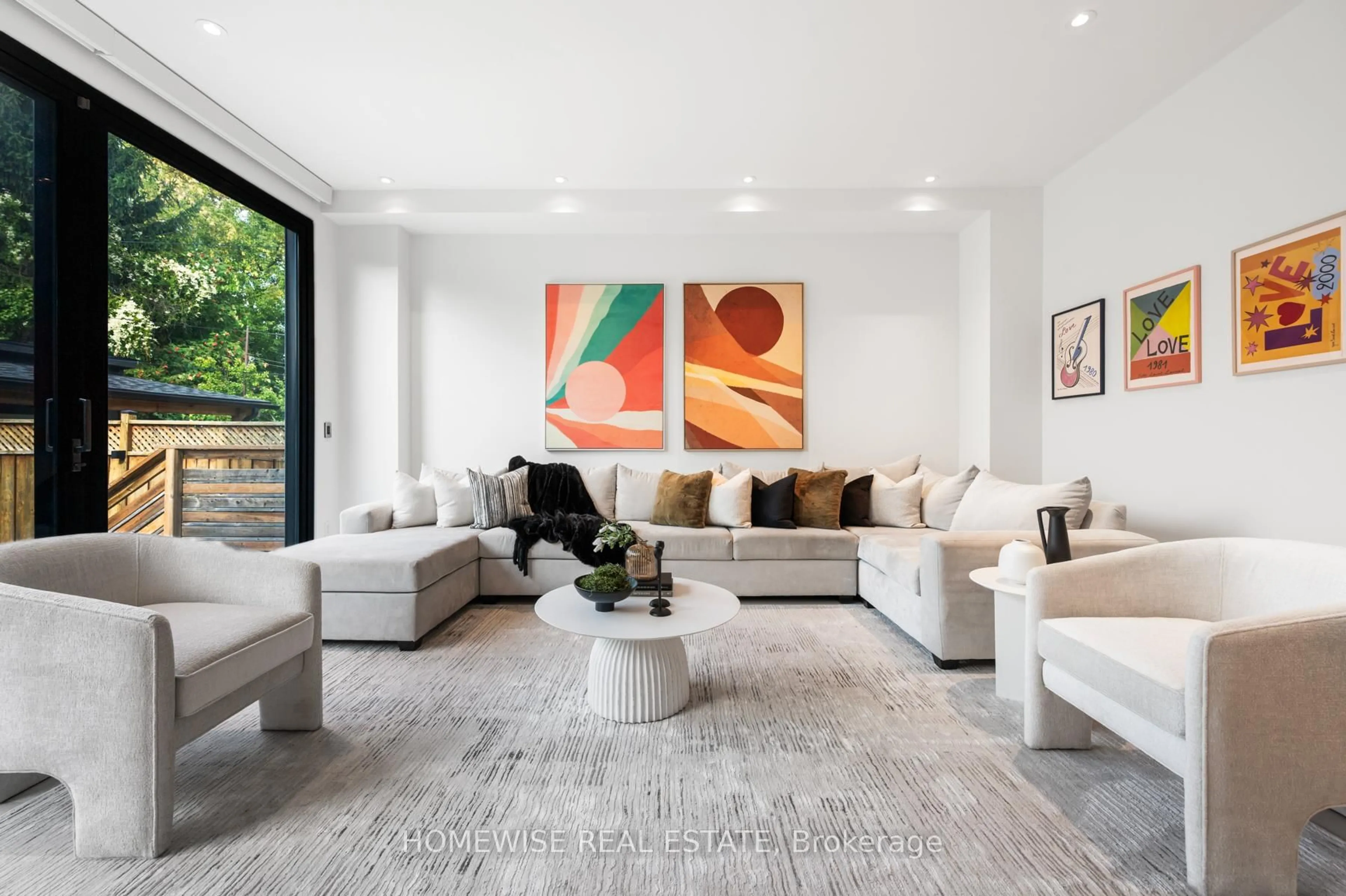 Living room with furniture, unknown for 20 Clovelly Ave, Toronto Ontario M6C 1Y1