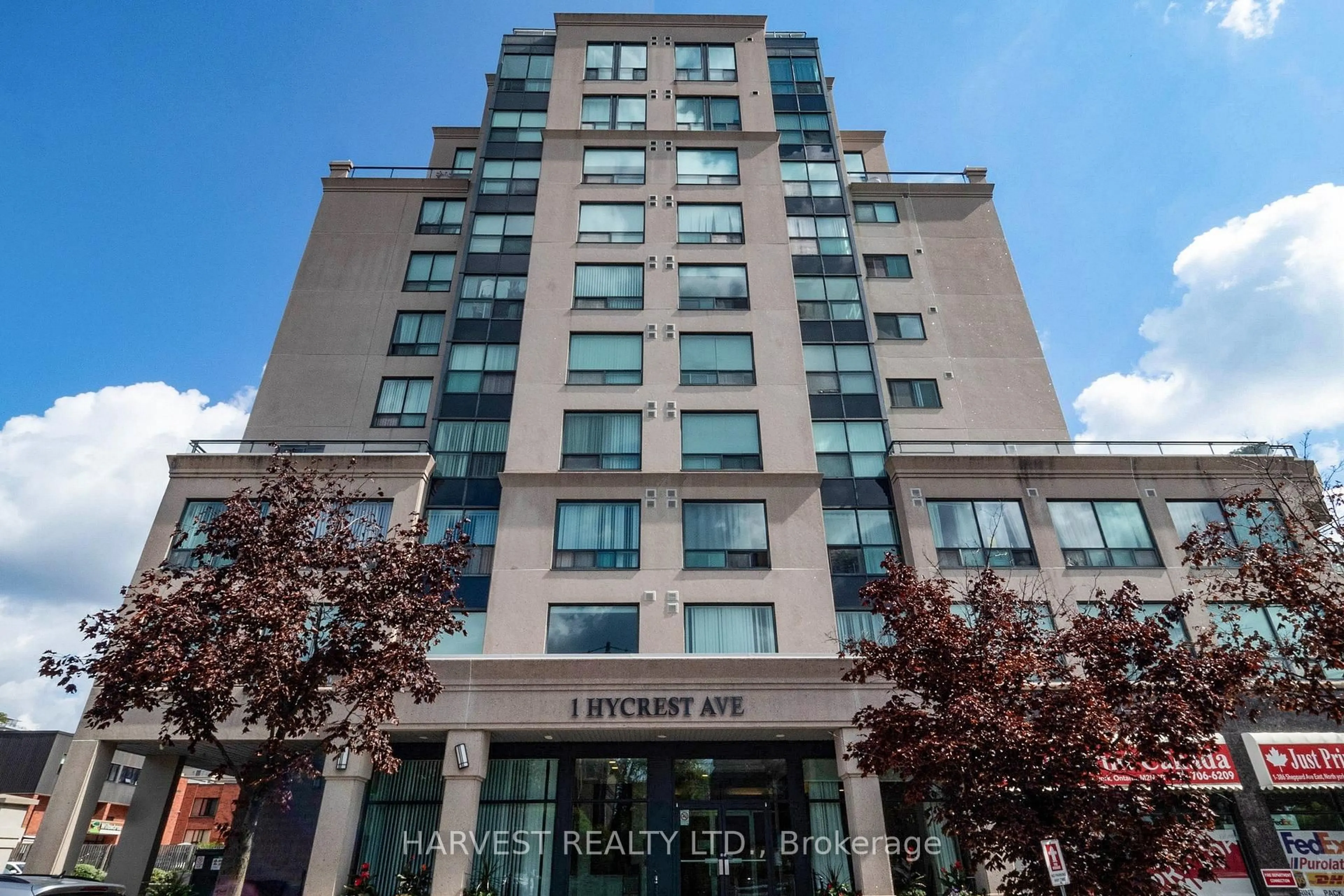 Unknown for 1 Hycrest Ave #607, Toronto Ontario M2N 6V8