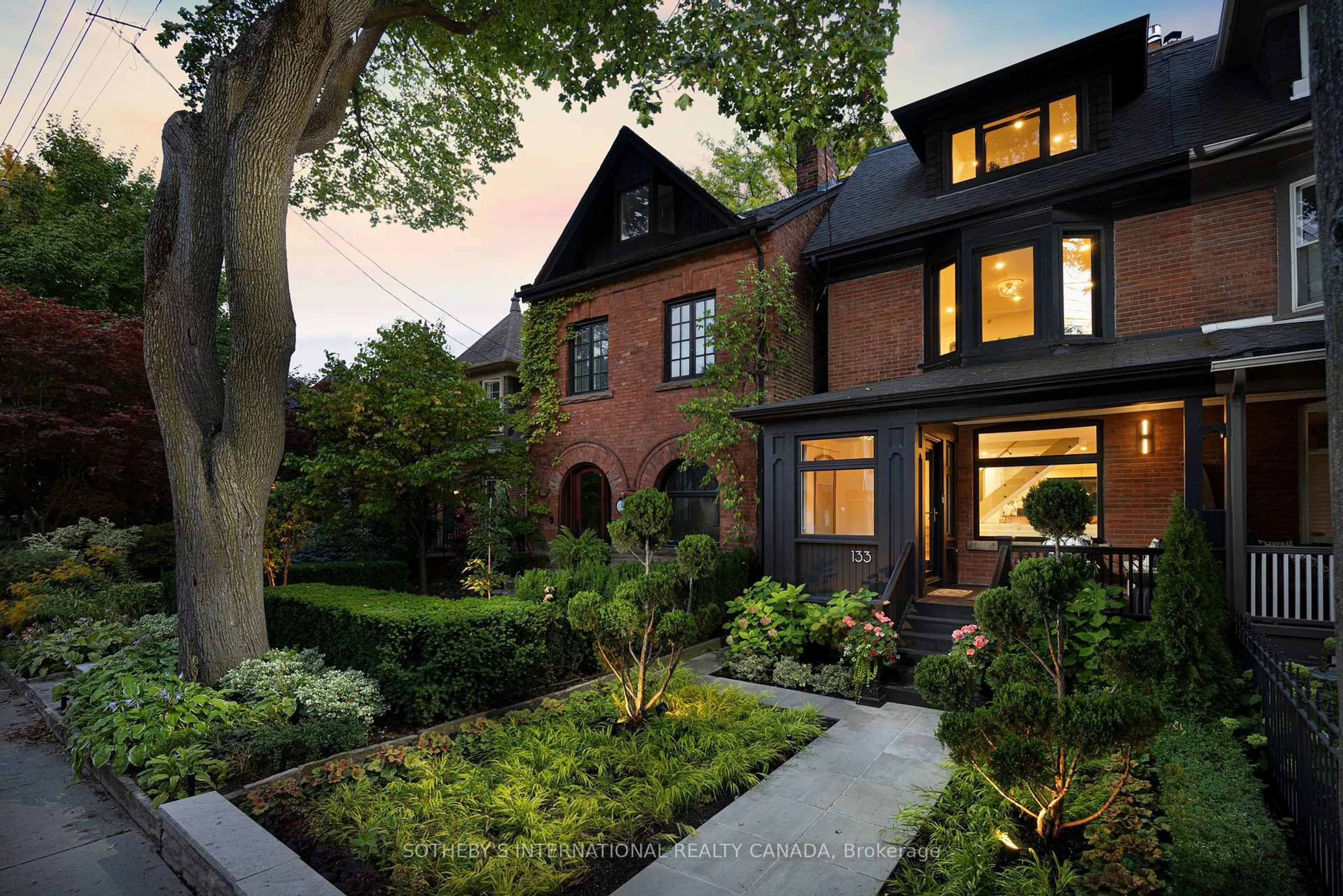 Home with brick exterior material, street for 133 Macpherson Ave, Toronto Ontario M5R 1W9