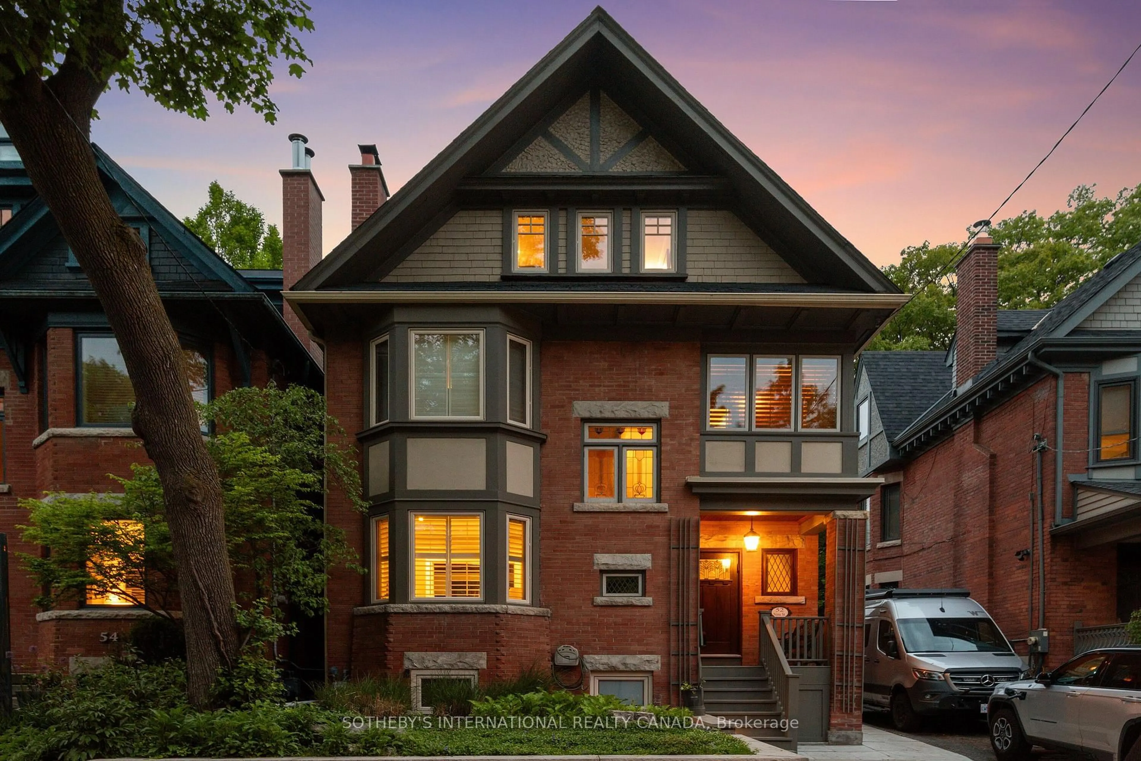 Home with brick exterior material, street for 52 Nina St, Toronto Ontario M5R 1Z4