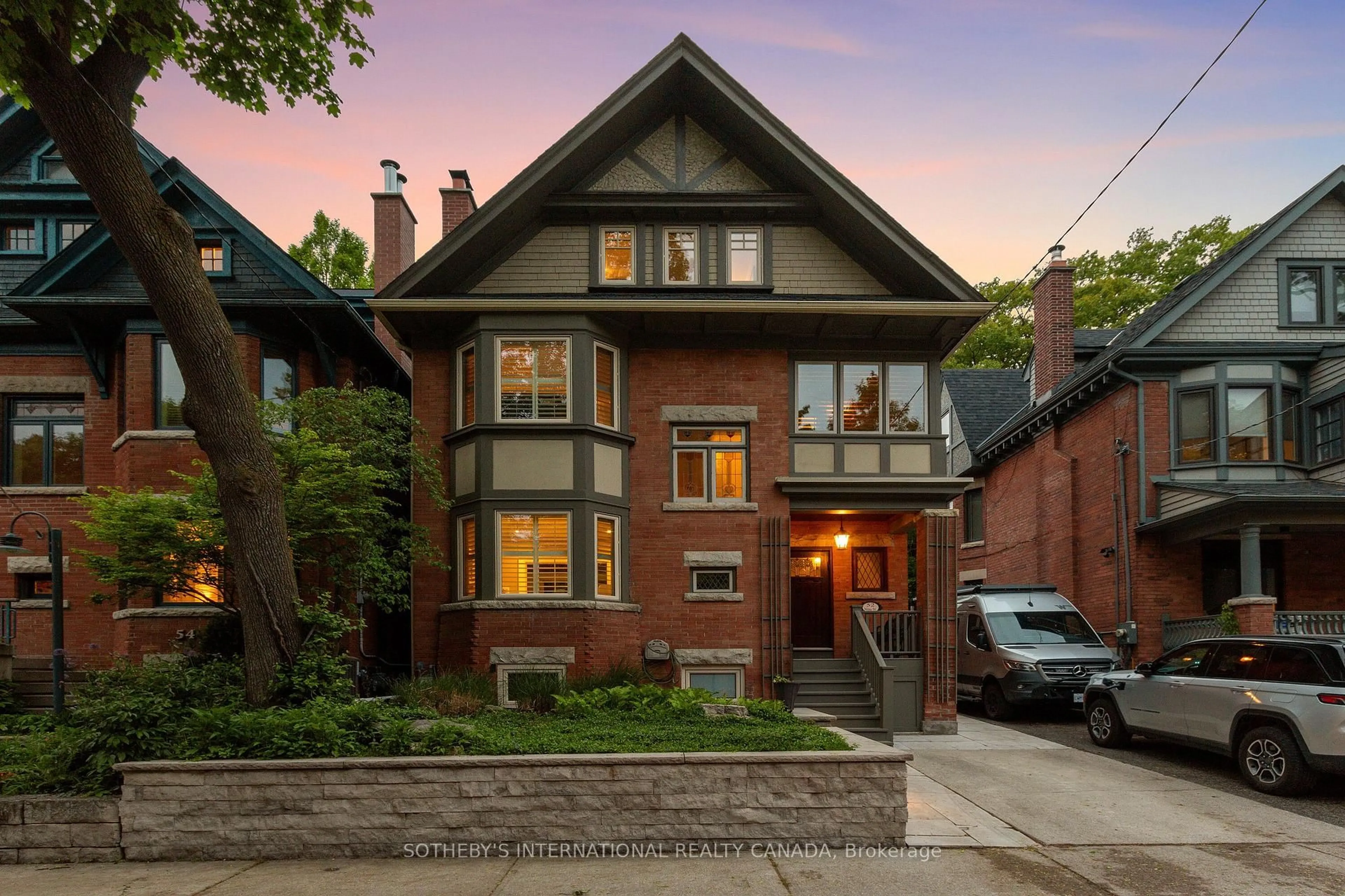 Home with brick exterior material, street for 52 Nina St, Toronto Ontario M5R 1Z4