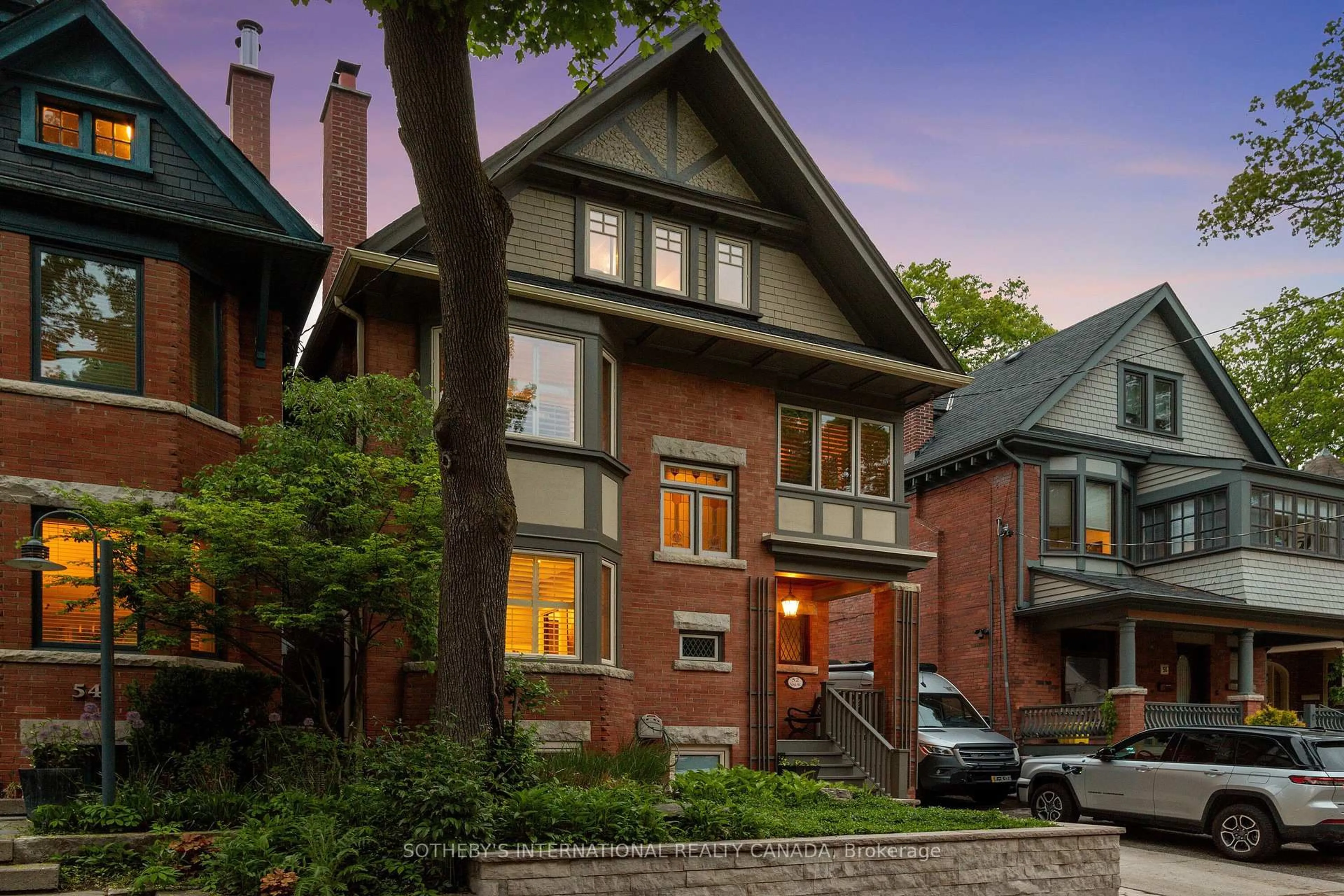 Home with brick exterior material, street for 52 Nina St, Toronto Ontario M5R 1Z4