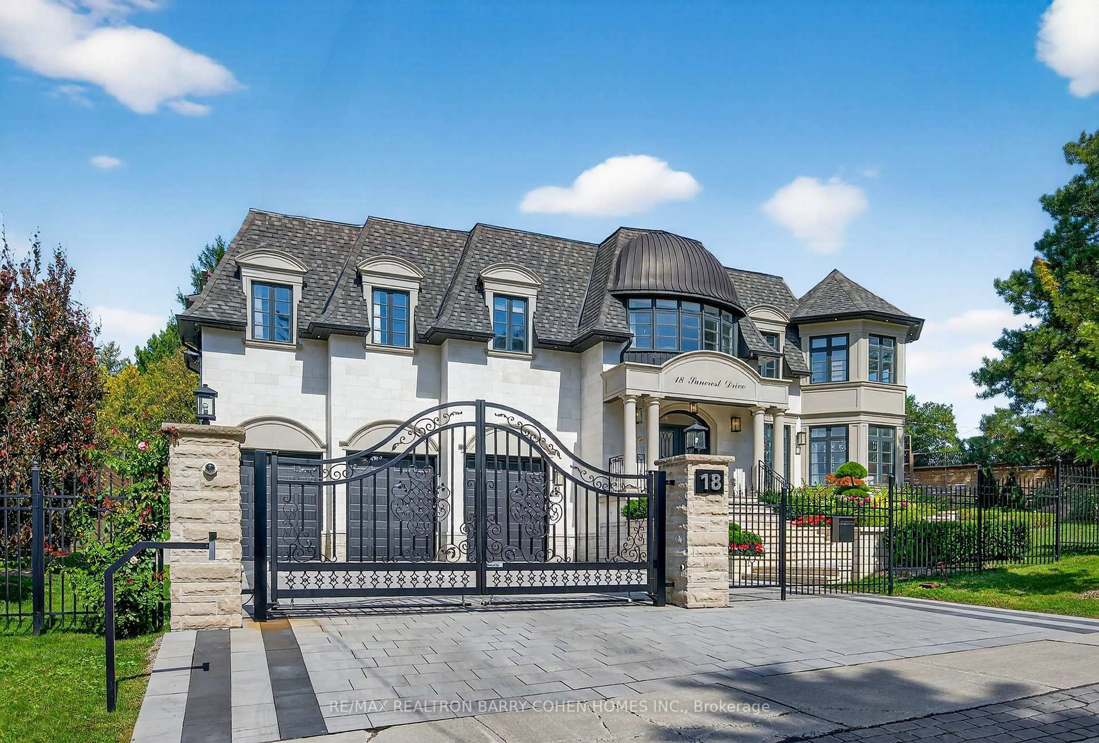 Home with brick exterior material, street for 18 Suncrest Dr, Toronto Ontario M3C 2L2