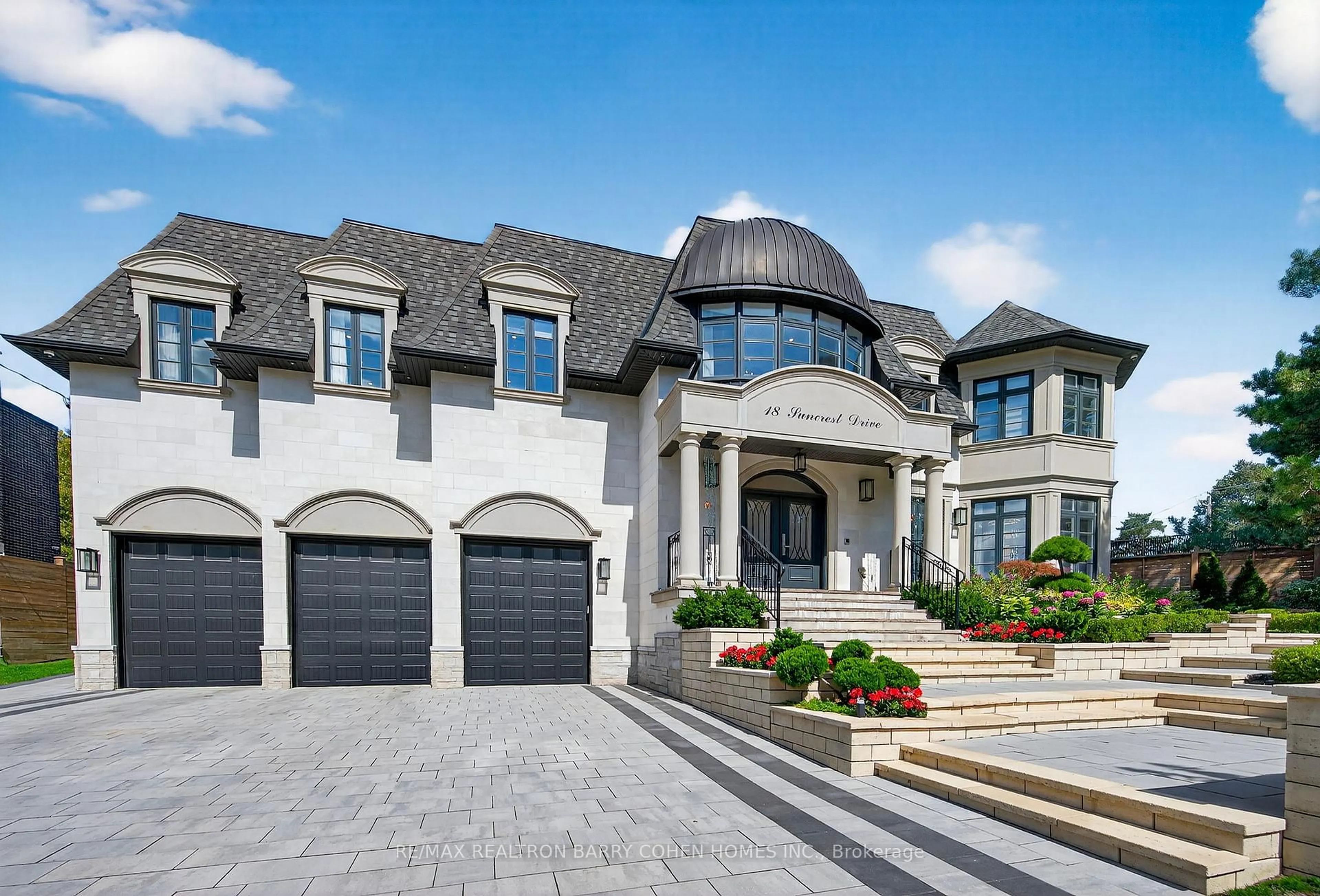 Home with brick exterior material, street for 18 Suncrest Dr, Toronto Ontario M3C 2L2