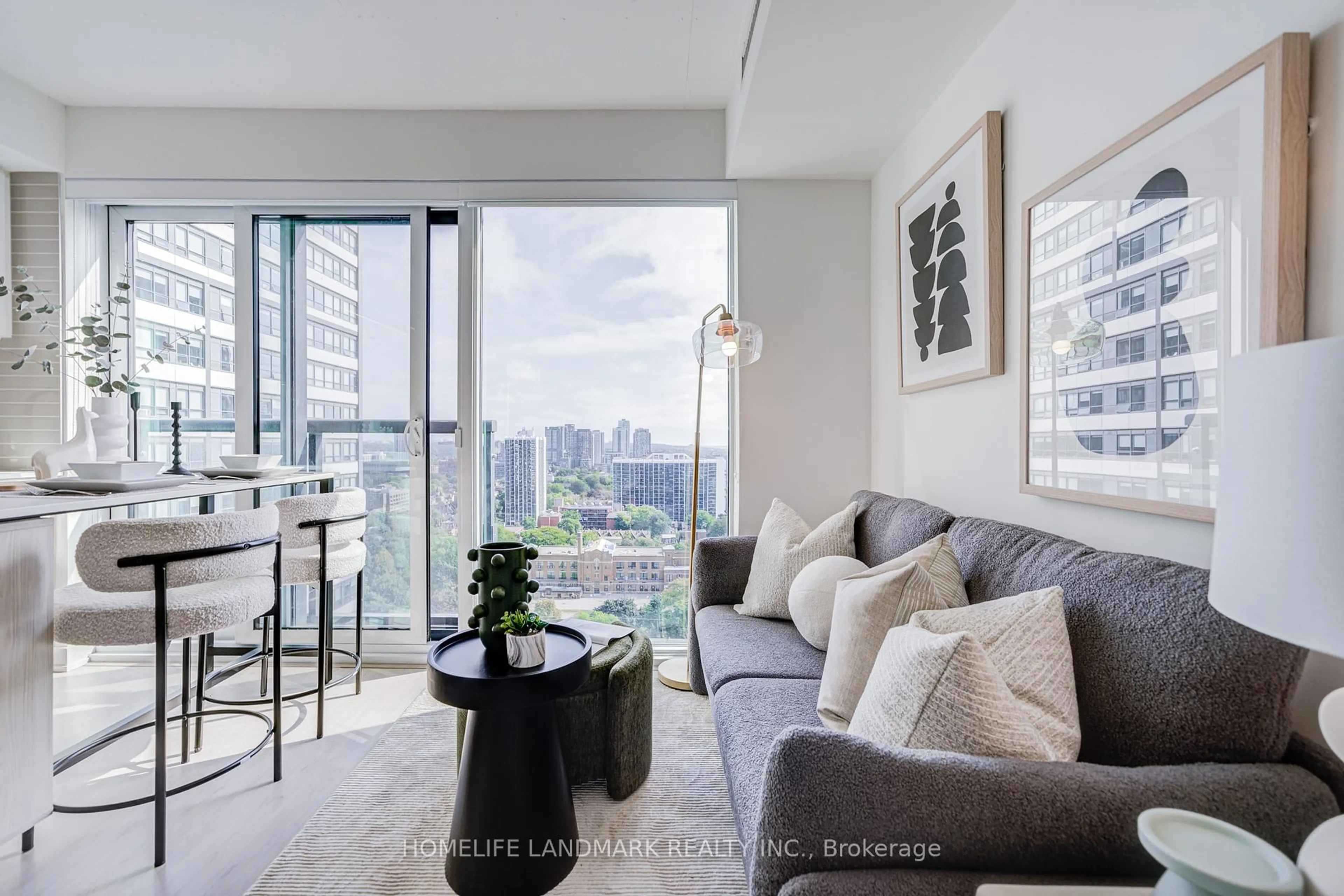 Living room with furniture, unknown for 65 Mutual St #2001, Toronto Ontario M5B 0E5