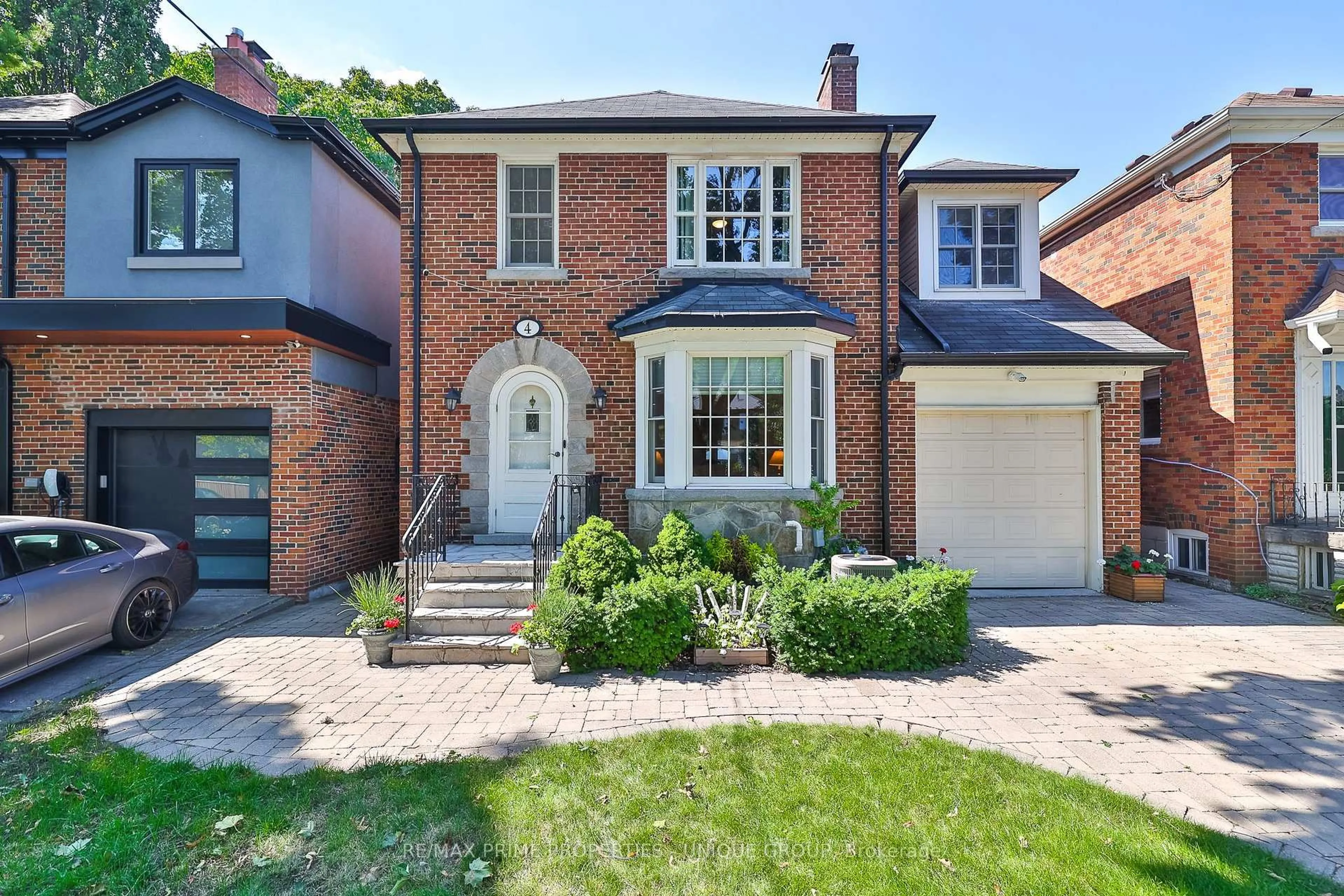 Home with brick exterior material, street for 4 Tanager Ave, Toronto Ontario M4G 3R1