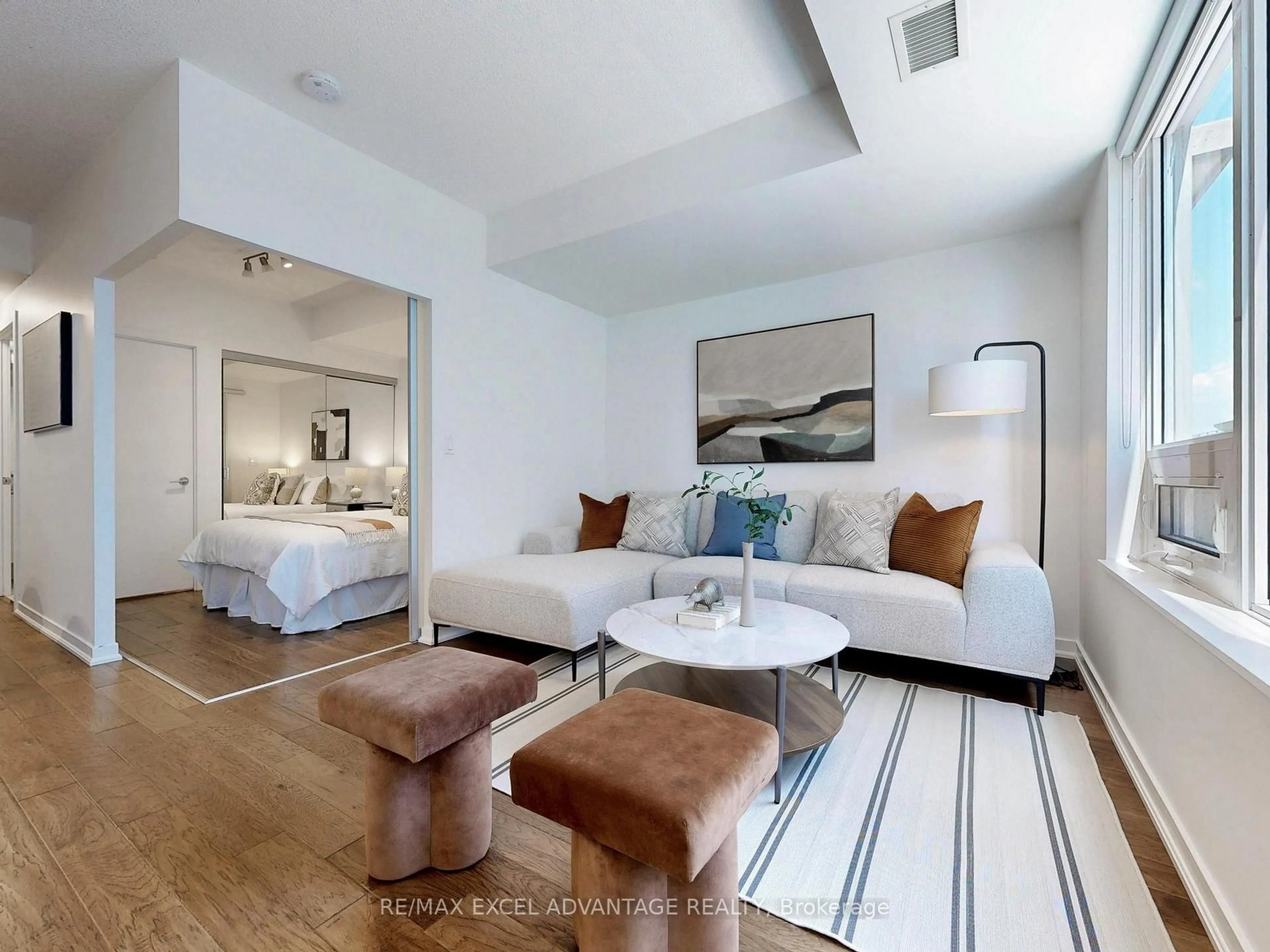 Living room with furniture, unknown for 55 East Liberty St #405, Toronto Ontario M6K 3P9