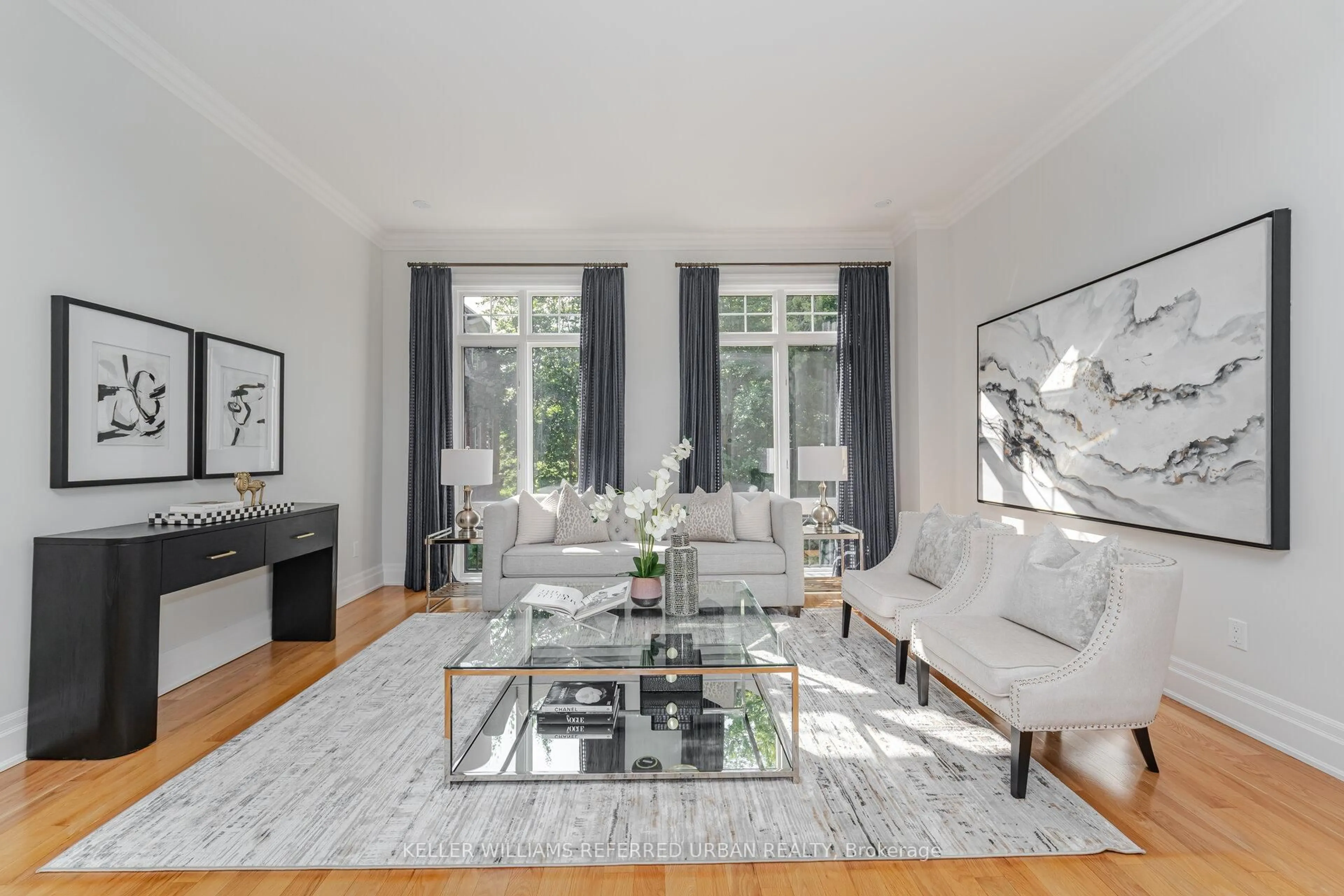 Living room with furniture, unknown for 397 Brunswick Ave #5, Toronto Ontario M5R 2Z2