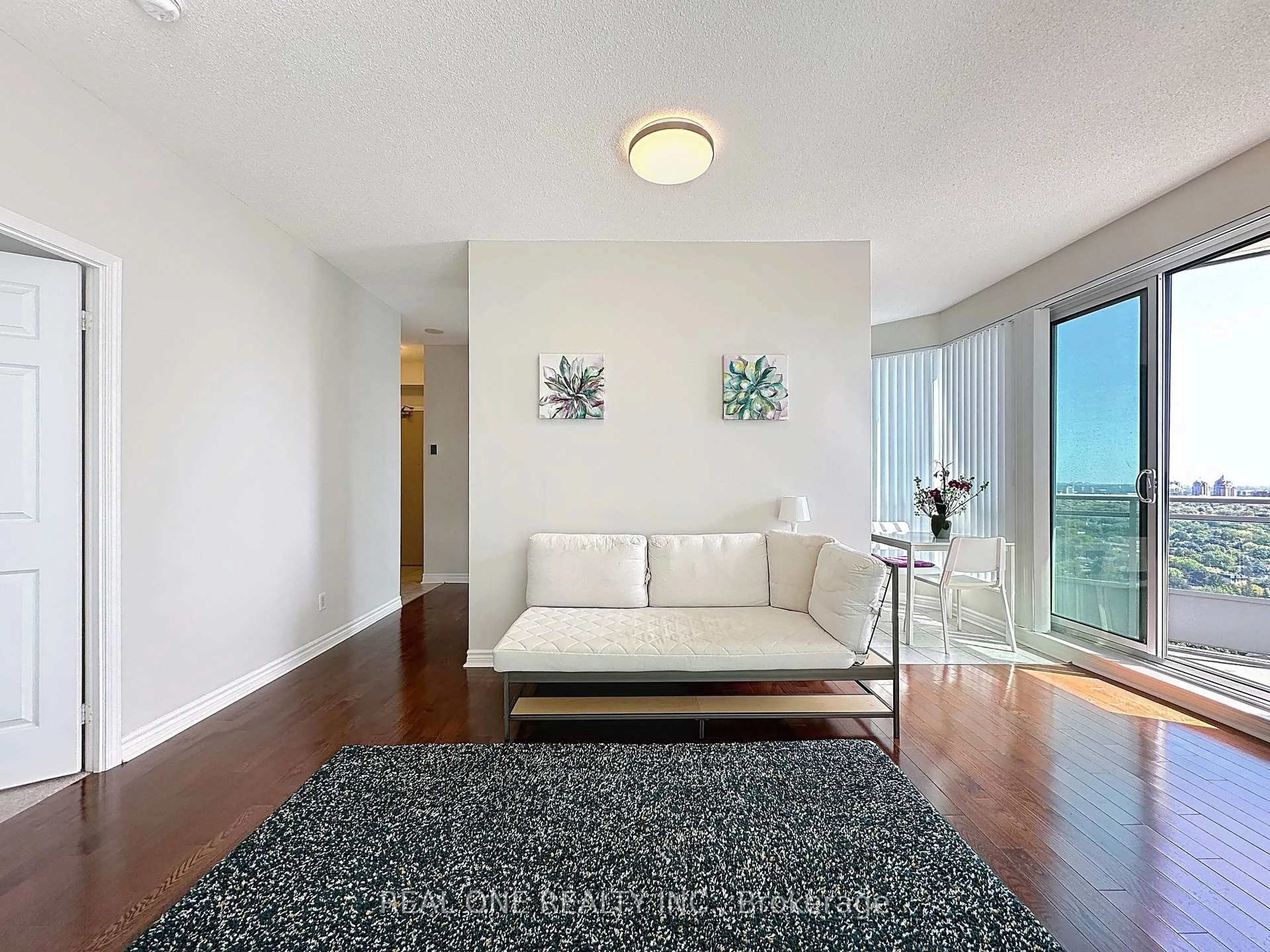 Living room with furniture, unknown for 18 Holmes Ave #2205, Toronto Ontario M2N 0E1