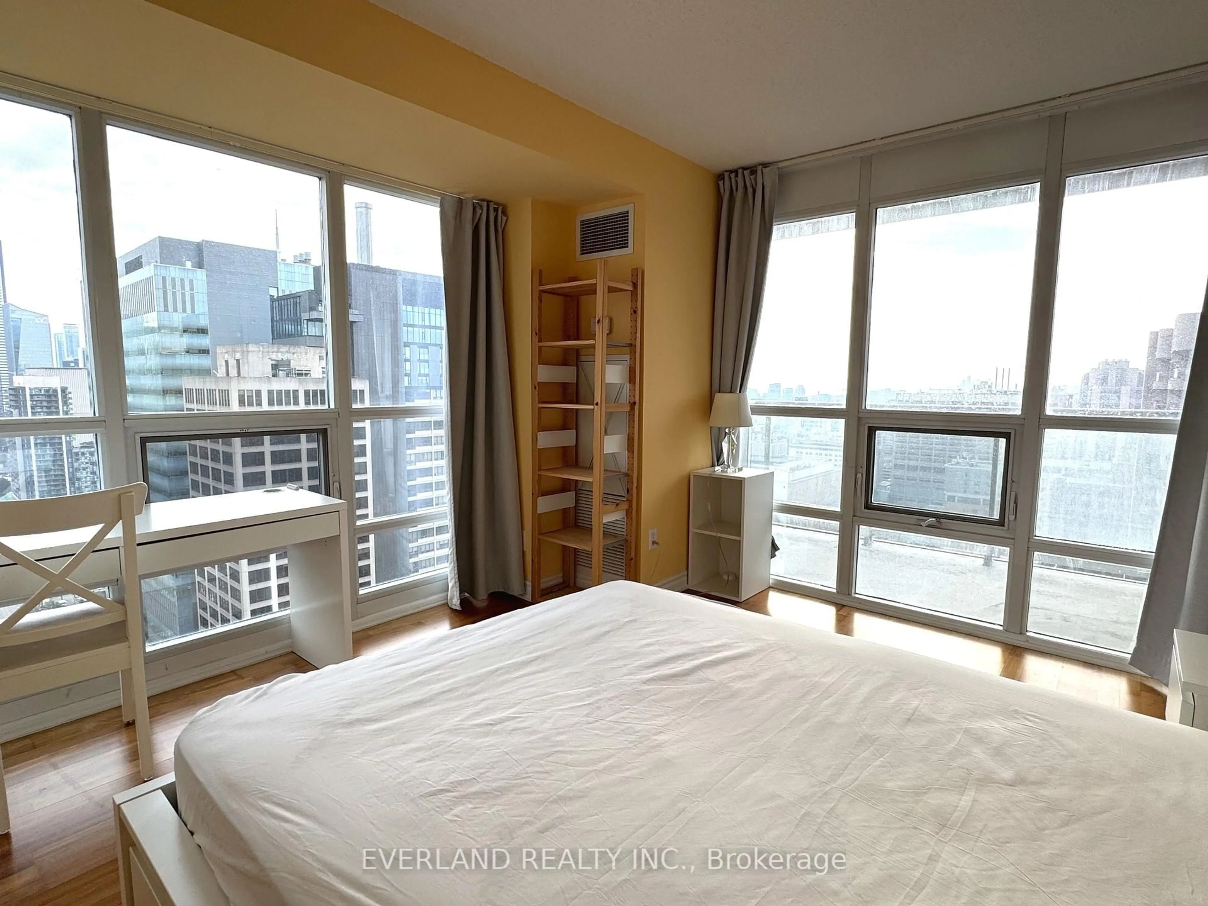 Bedroom with bed, unknown for 761 Bay St #3009, Toronto Ontario M5G 2R2