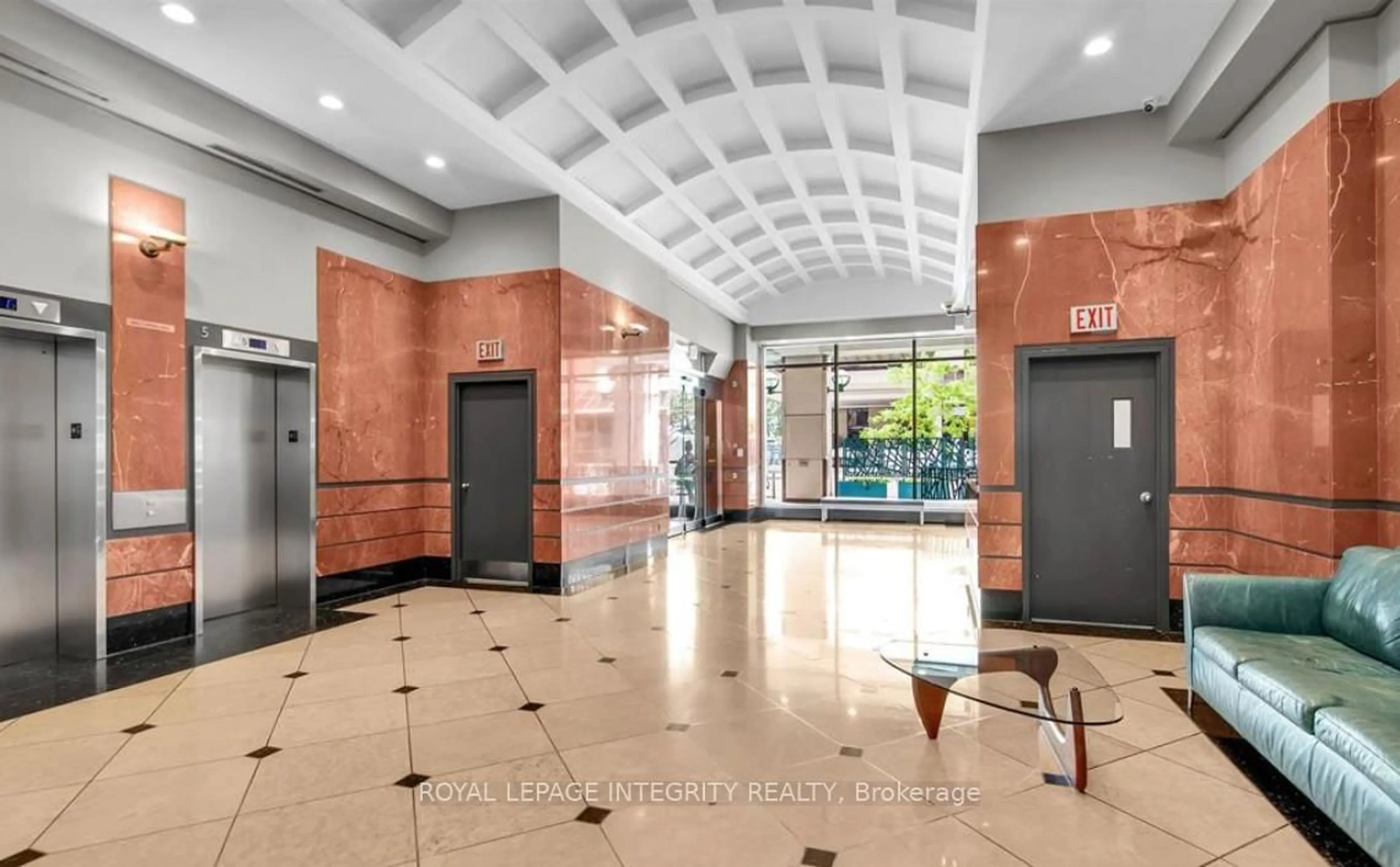 Indoor foyer for 10 Queens Quay #1410, Toronto Ontario M5J 2R9