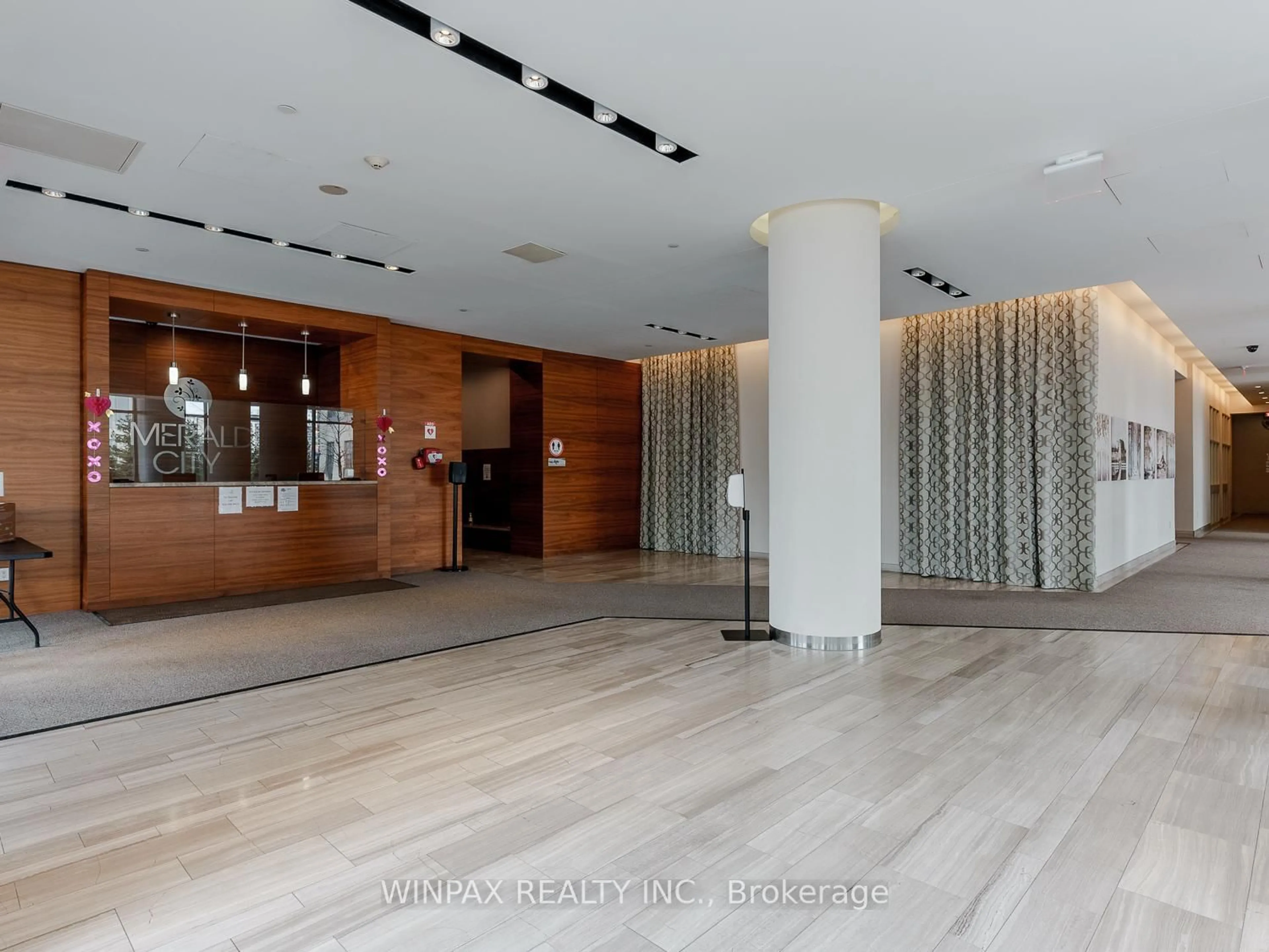 Lobby for 66 Forest Manor Rd #1401, Toronto Ontario M2J 1M6