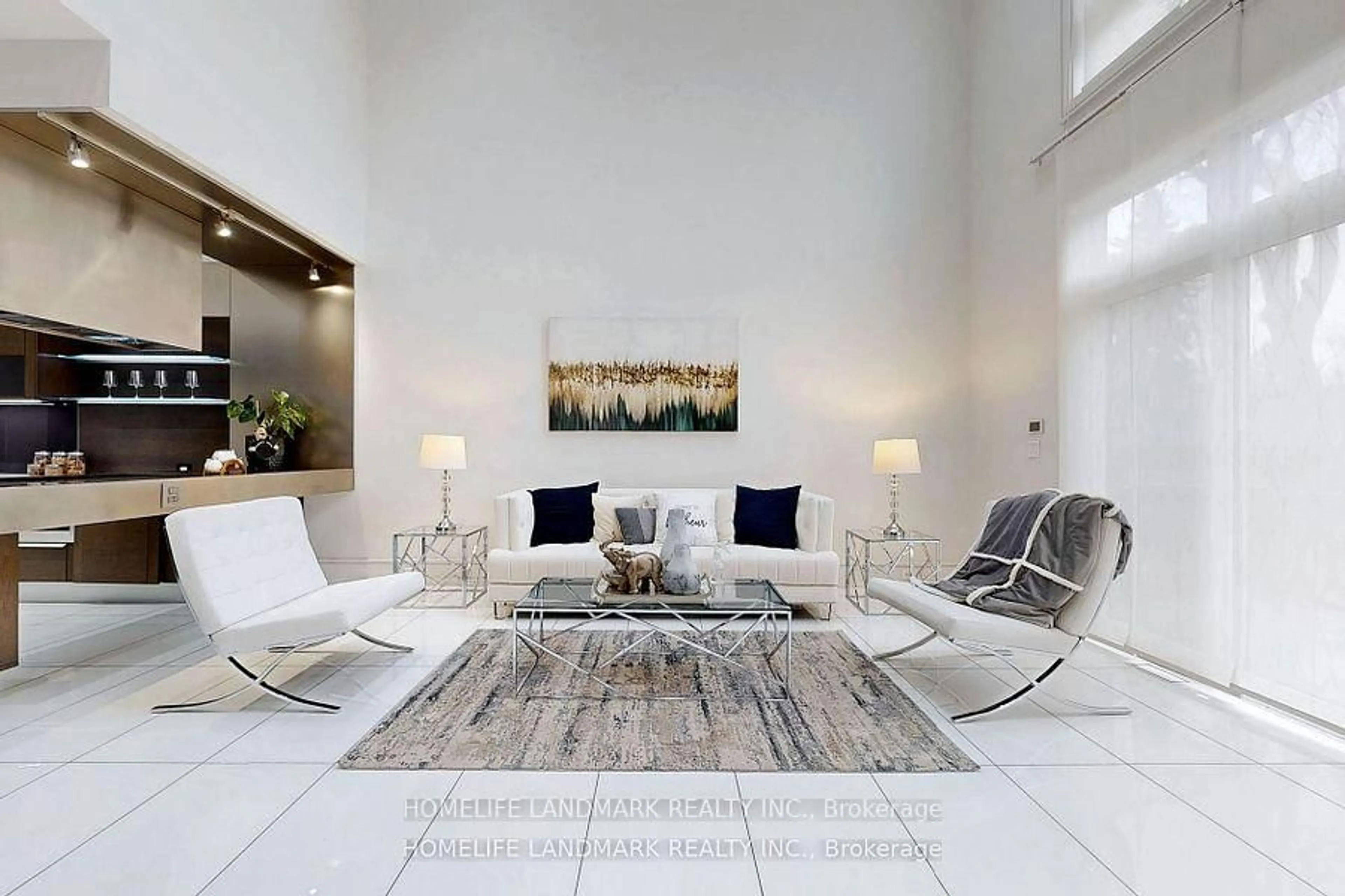 Living room with furniture, unknown for 301 Jedburgh Rd, Toronto Ontario M5M 3K5