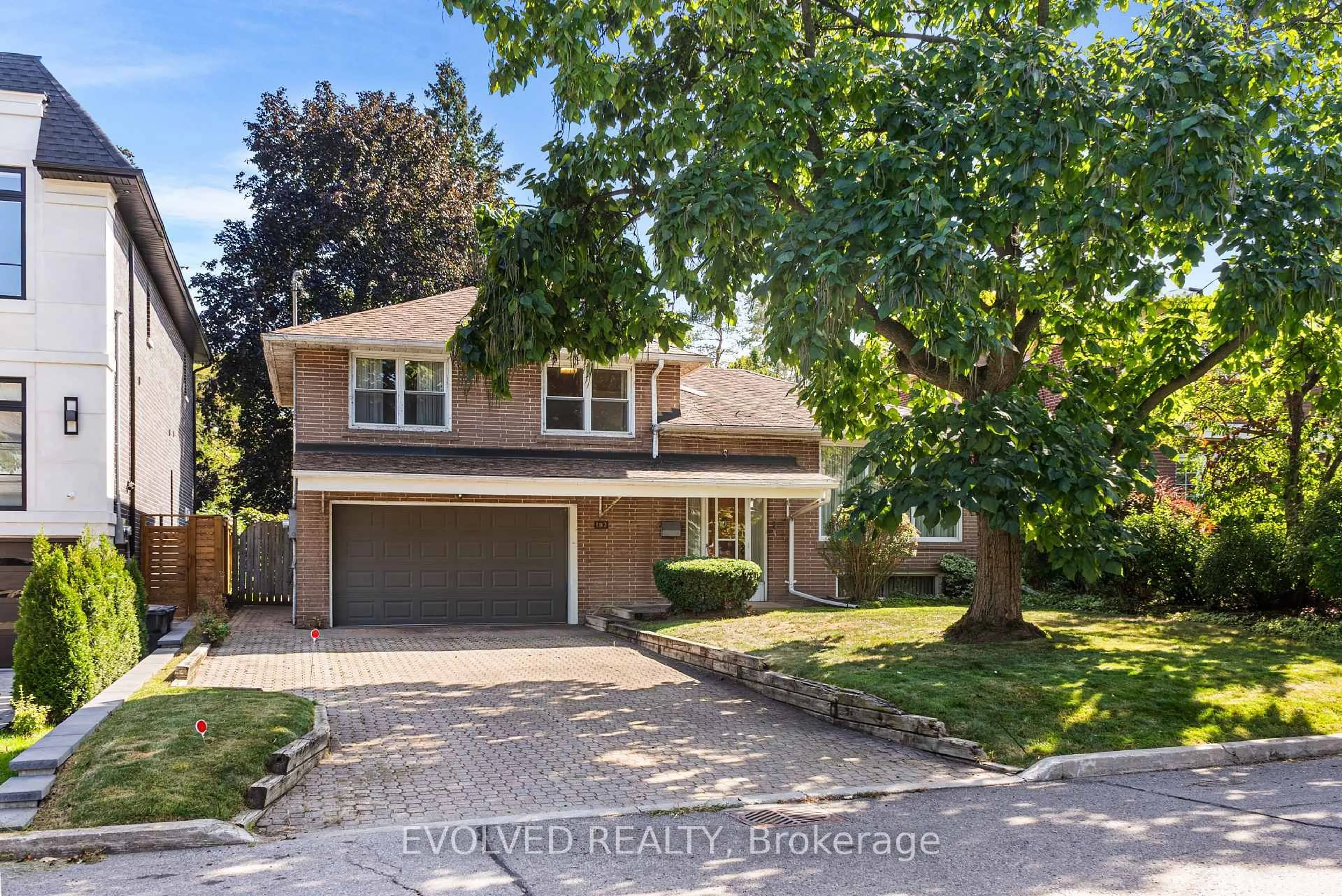 Home with brick exterior material, street for 197 Northwood Dr, Toronto Ontario M2M 2K5