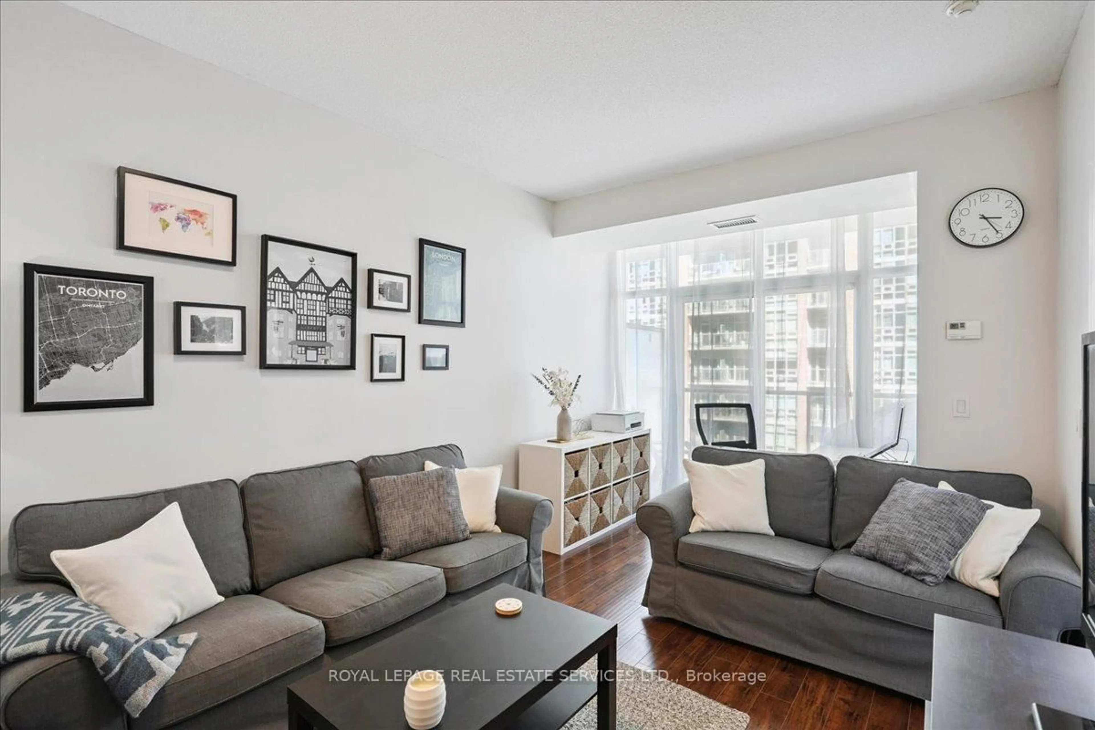 Living room with furniture, unknown for 85 East Liberty St #1608, Toronto Ontario M6K 3R4