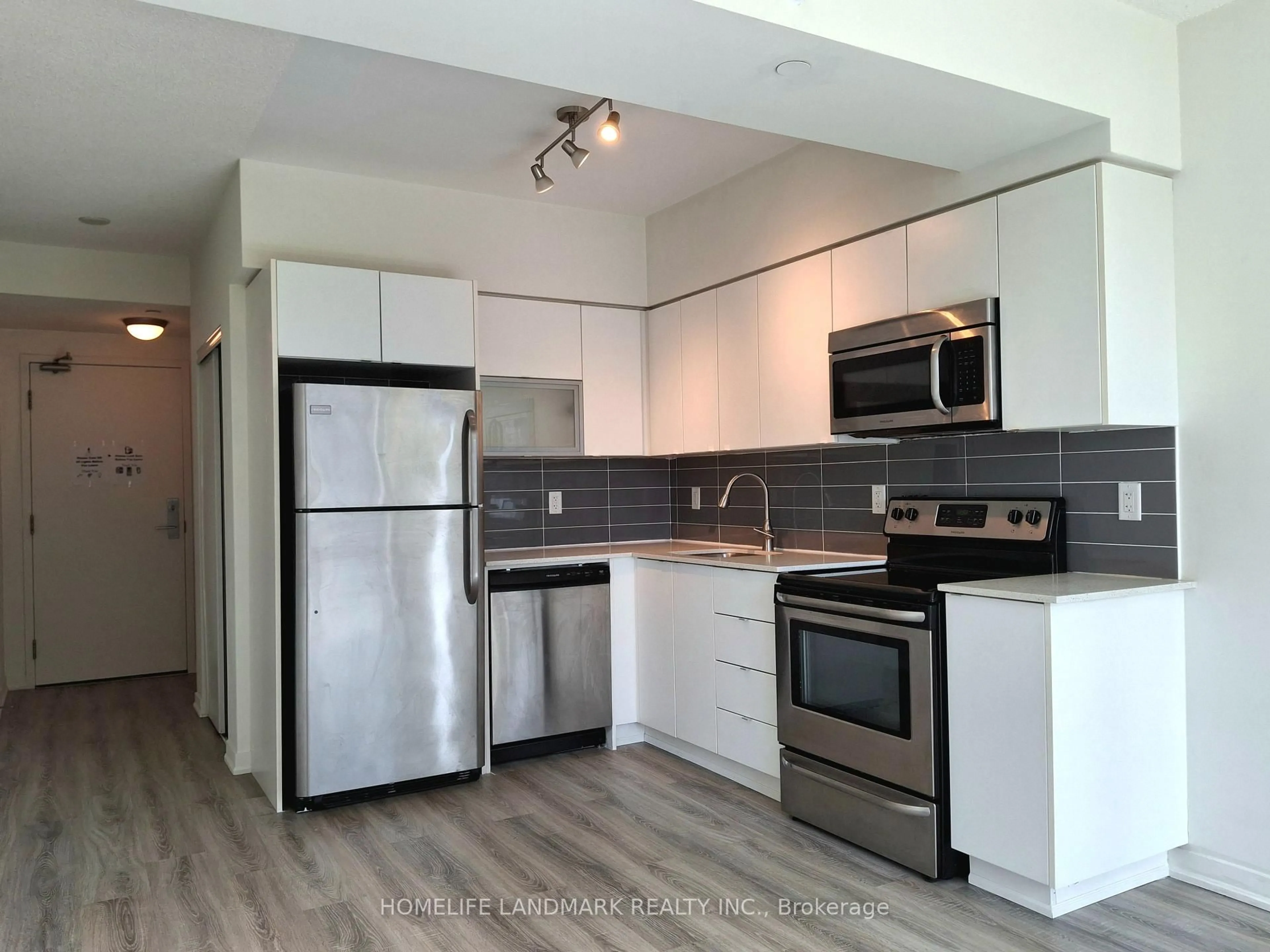 Standard kitchen, unknown for 69 Lynn Williams St #405, Toronto Ontario M6K 3R6