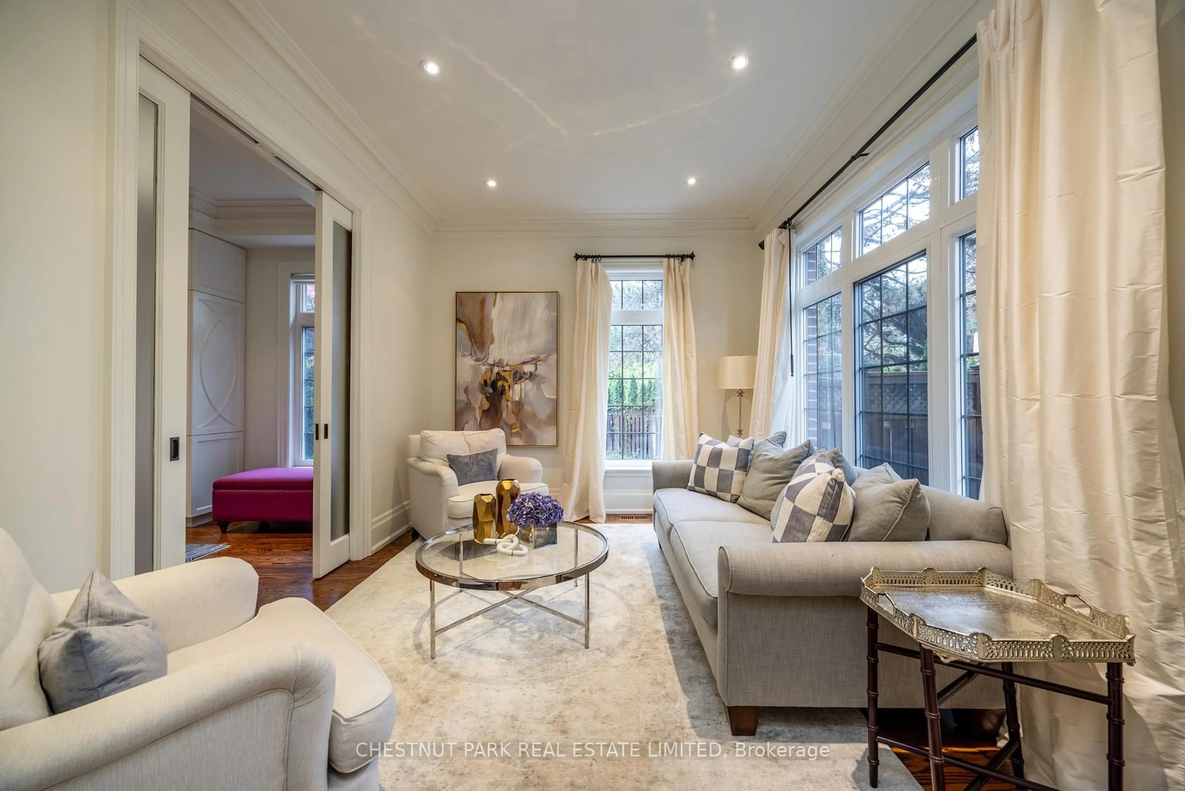 Living room with furniture, unknown for 102 Mildenhall Rd, Toronto Ontario M4N 3H5