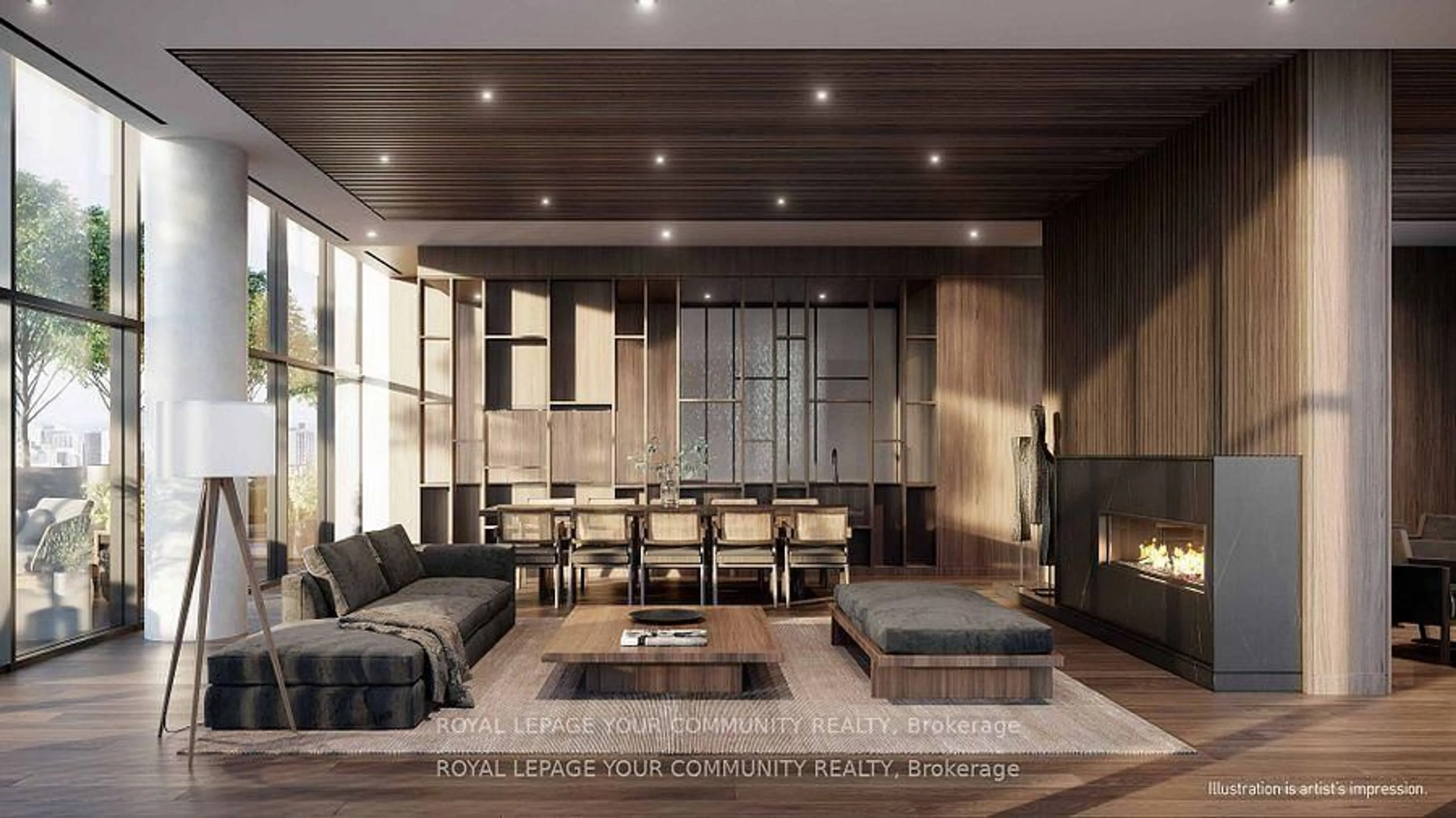 Lobby for 55 Charles St #1706, Toronto Ontario M4Y 1S9
