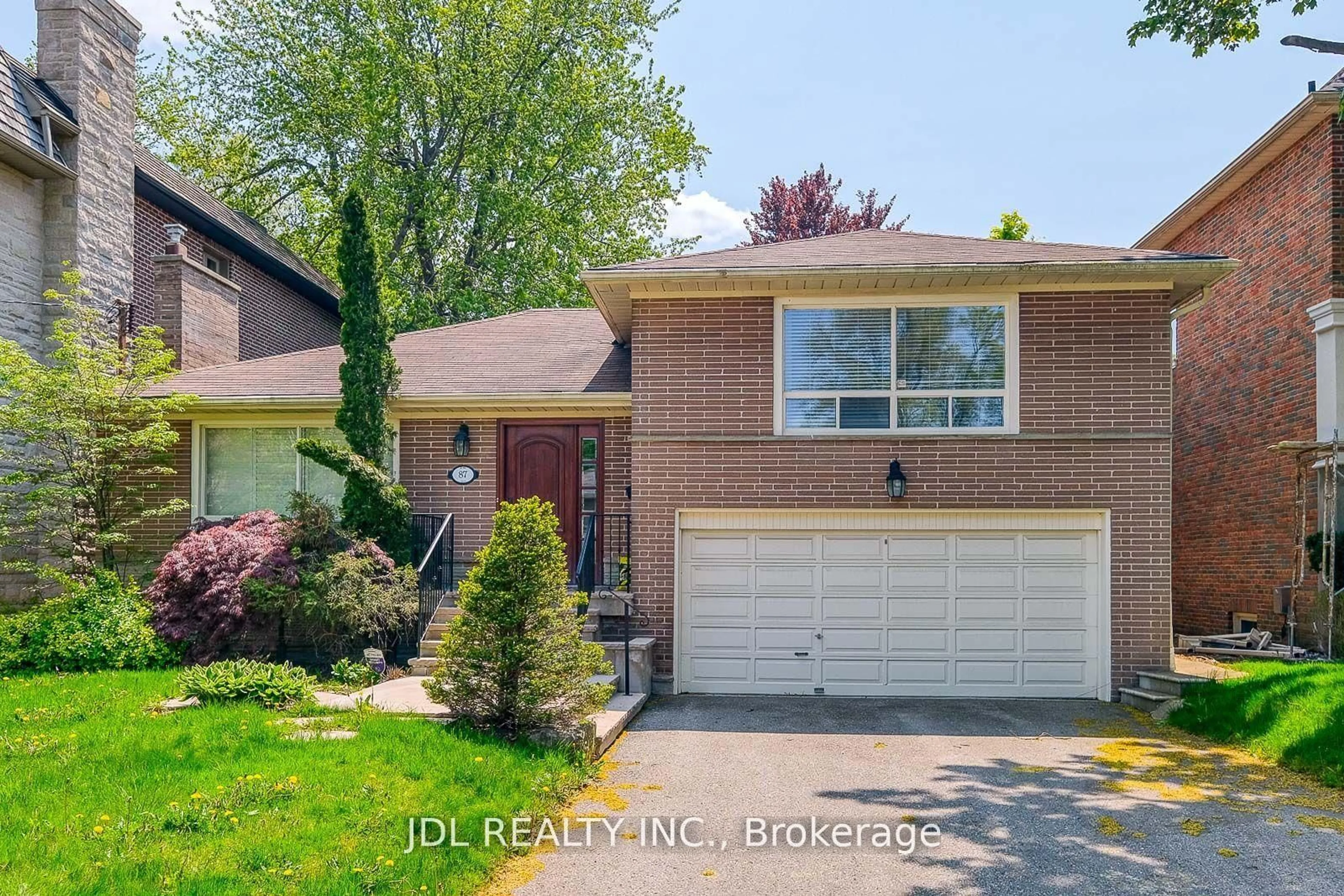 Home with brick exterior material, street for 87 Munro Blvd, Toronto Ontario M2P 1C5