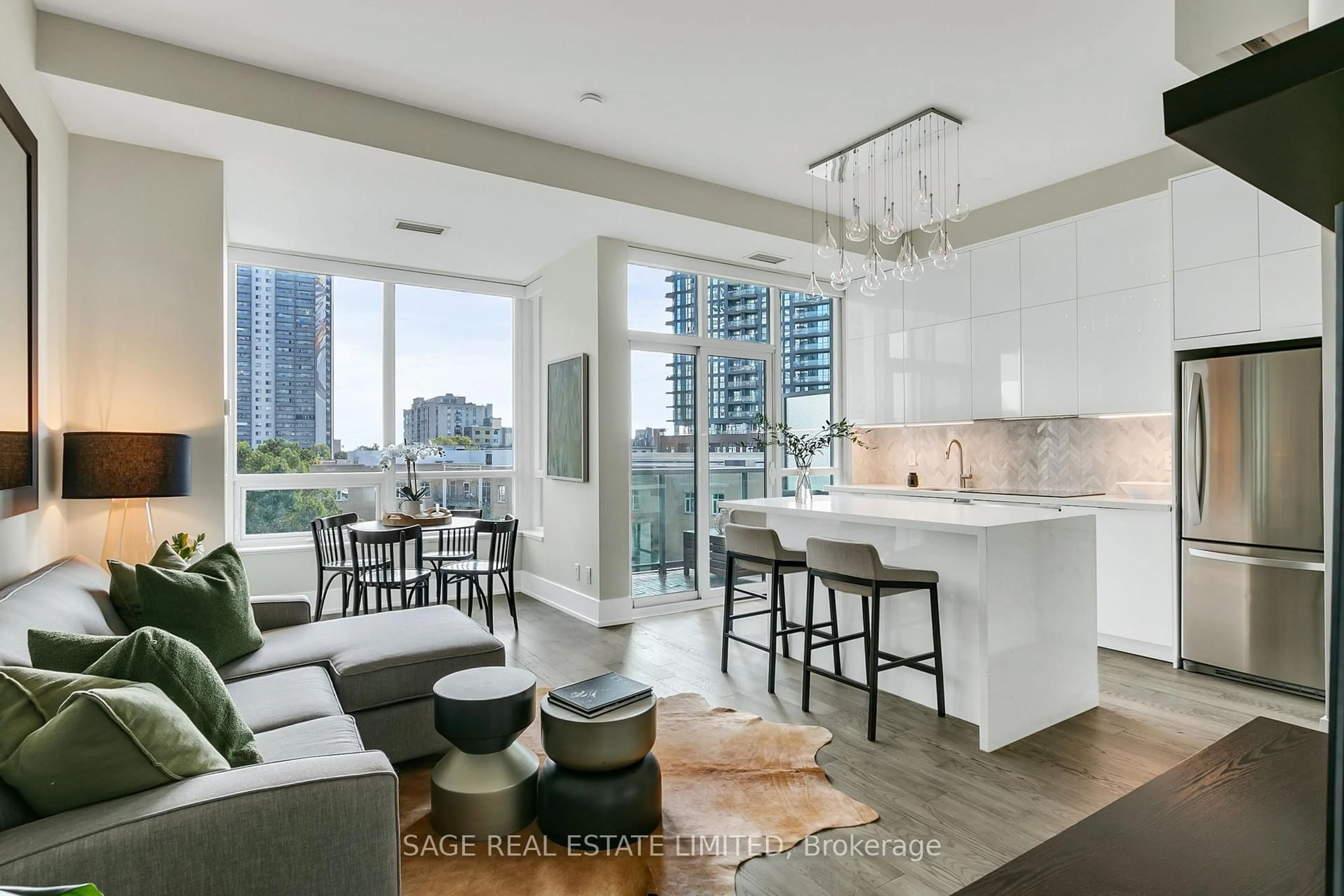Open concept kitchen, unknown for 120 Homewood Ave #522, Toronto Ontario M4Y 2J3