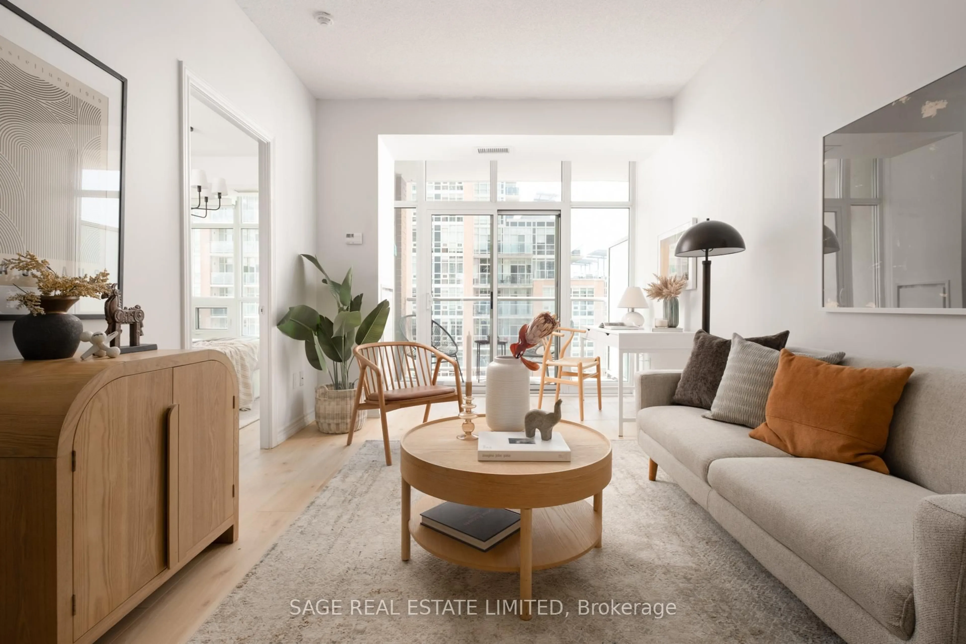 Living room with furniture, unknown for 75 East Liberty St #1711, Toronto Ontario M6K 3R3