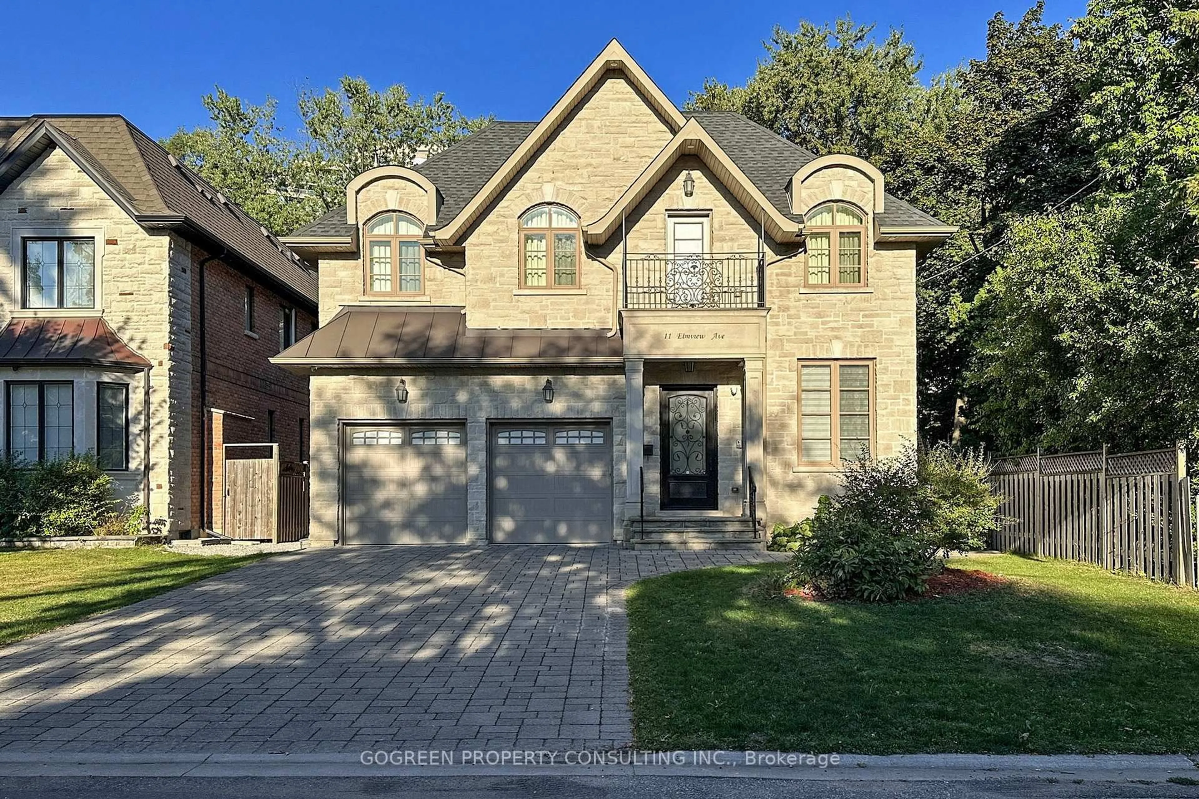 Home with brick exterior material, street for 11 Elmview Ave, Toronto Ontario M2N 2S5