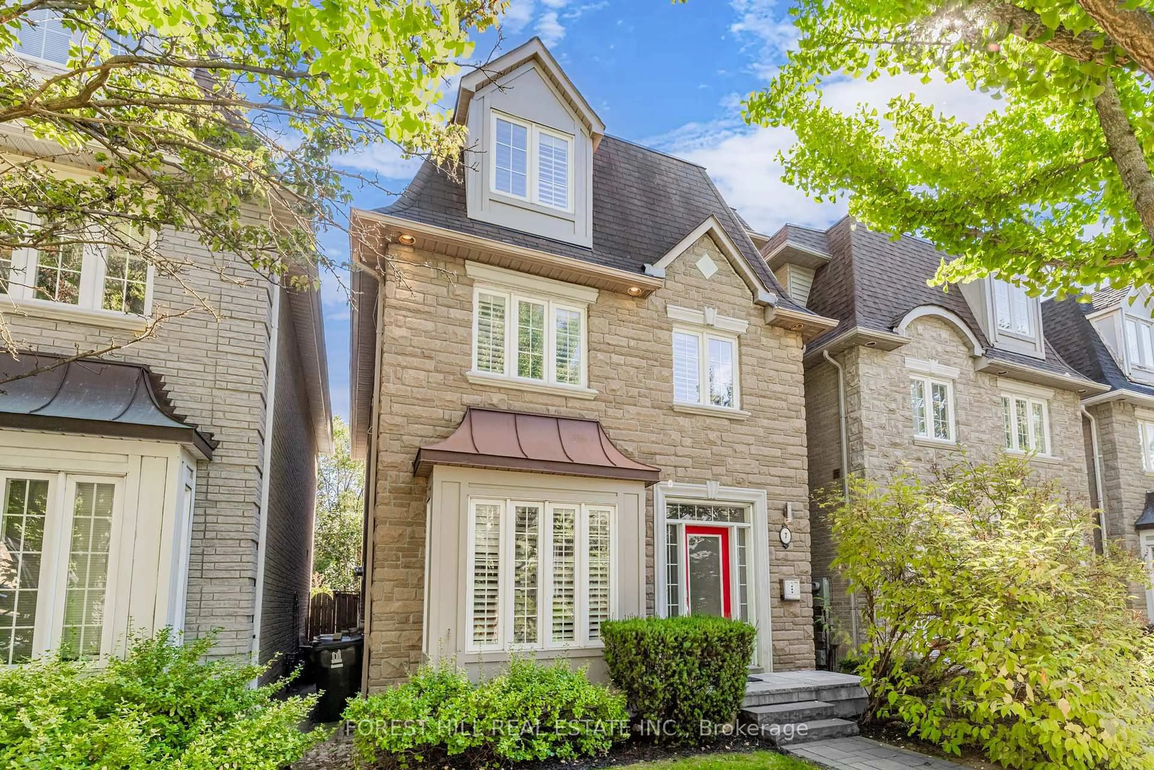 Home with brick exterior material, street for 7 Granlea Rd, Toronto Ontario M2N 2Z4