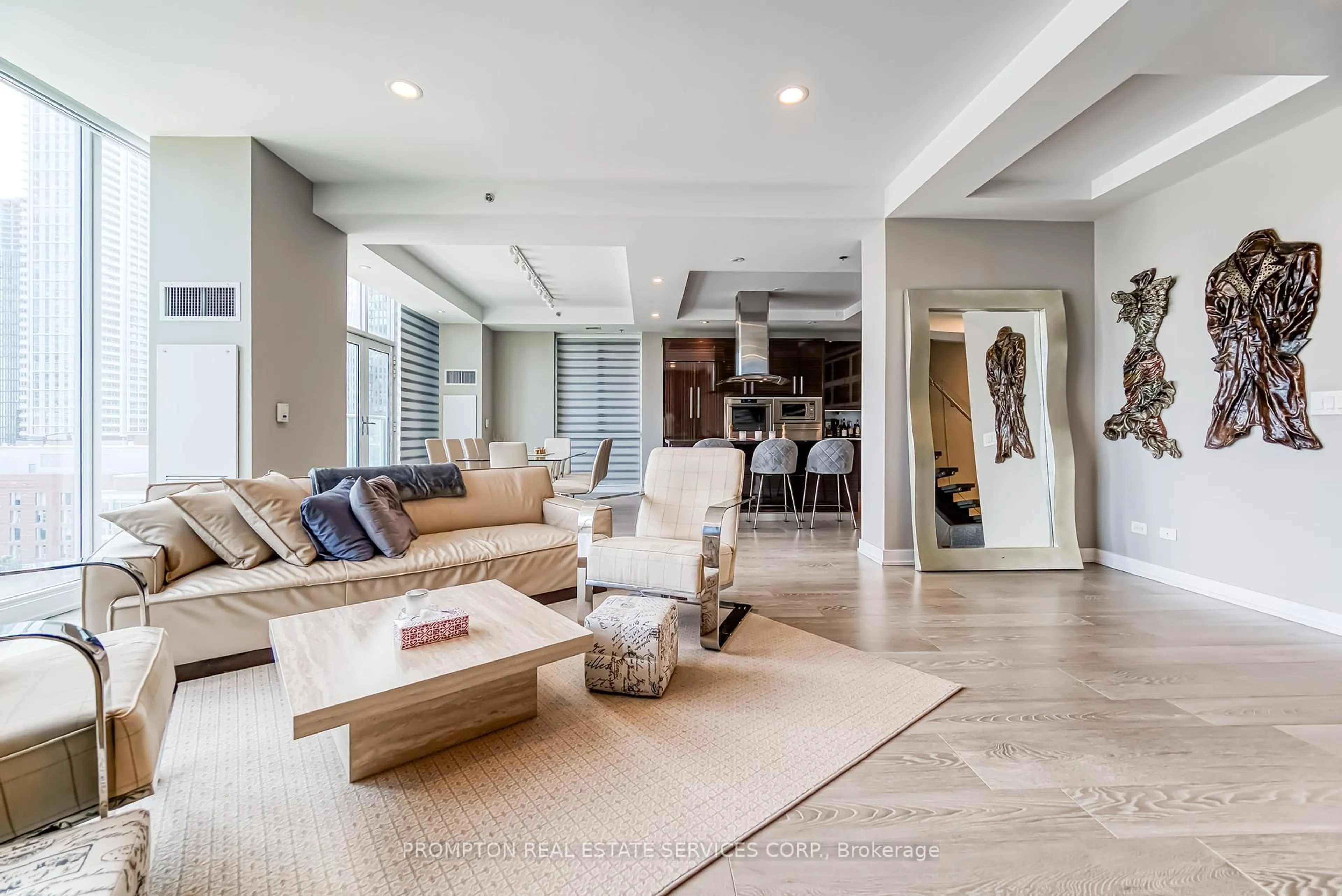 Living room with furniture, unknown for 220 George St #1105, Toronto Ontario M5A 2N1