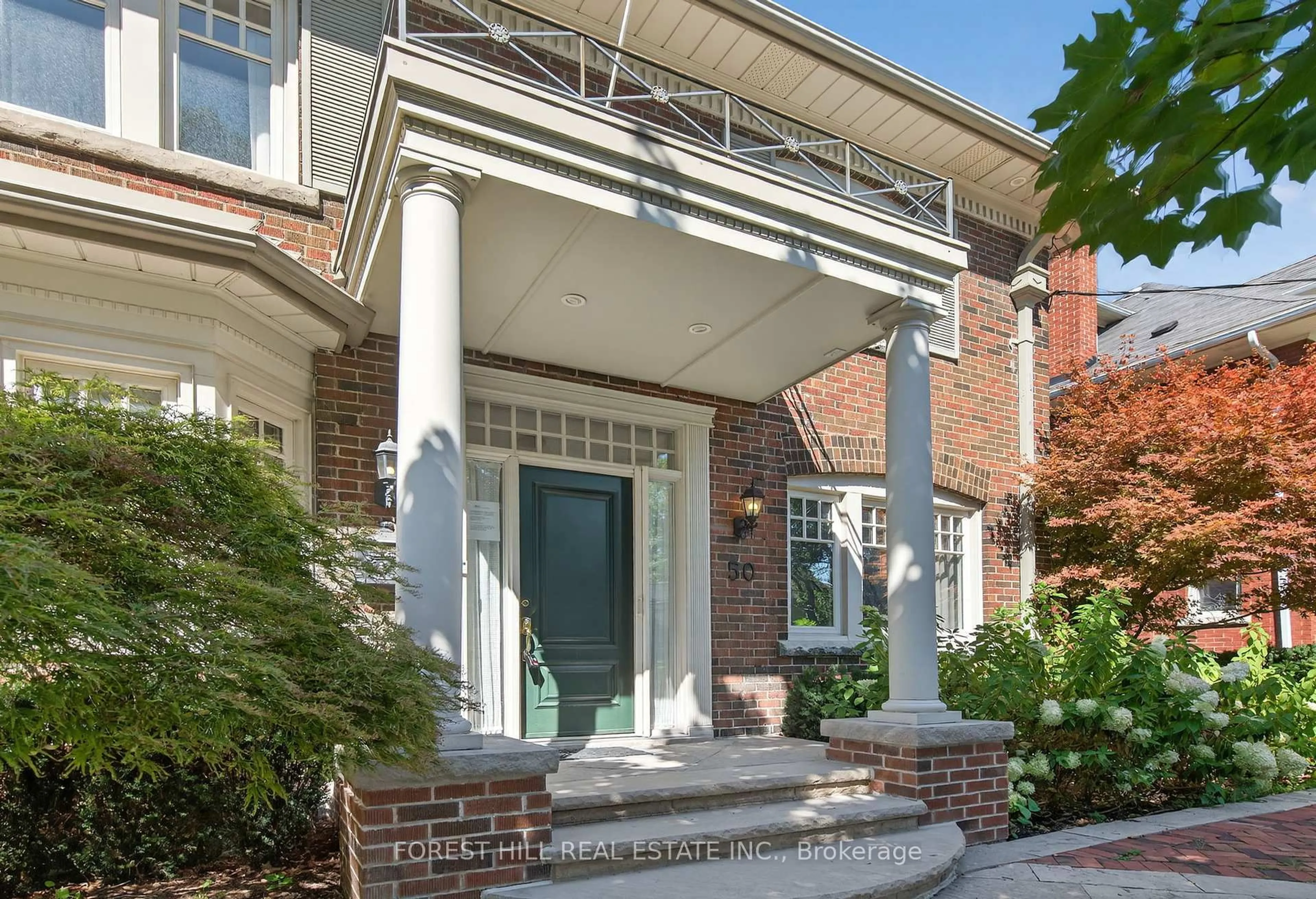 Home with brick exterior material, street for 50 Golfdale Rd, Toronto Ontario M4N 2B6