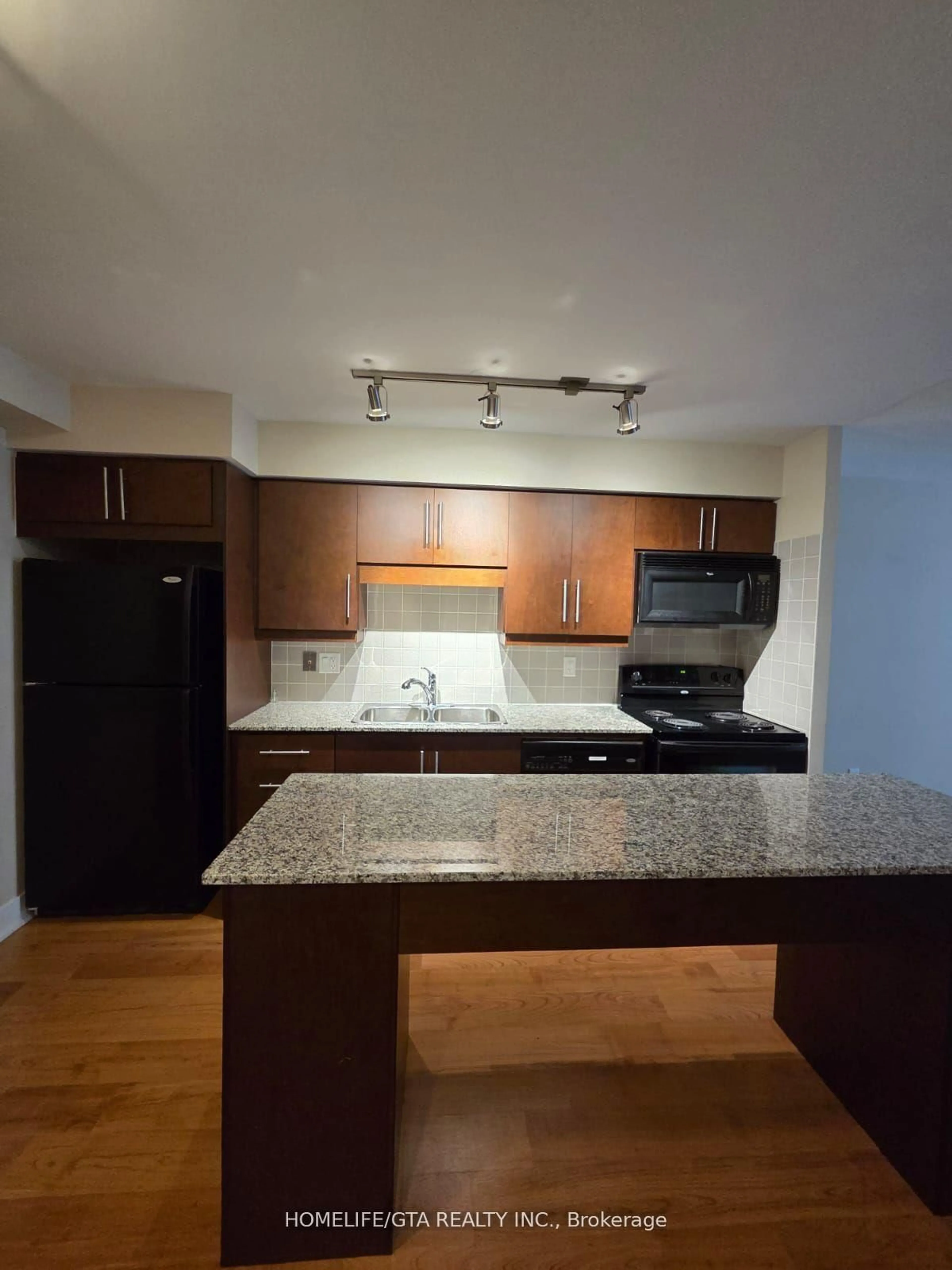 Standard kitchen, wood/laminate floor for 20 Blue Jays Way #809, Toronto Ontario M5V 3W6