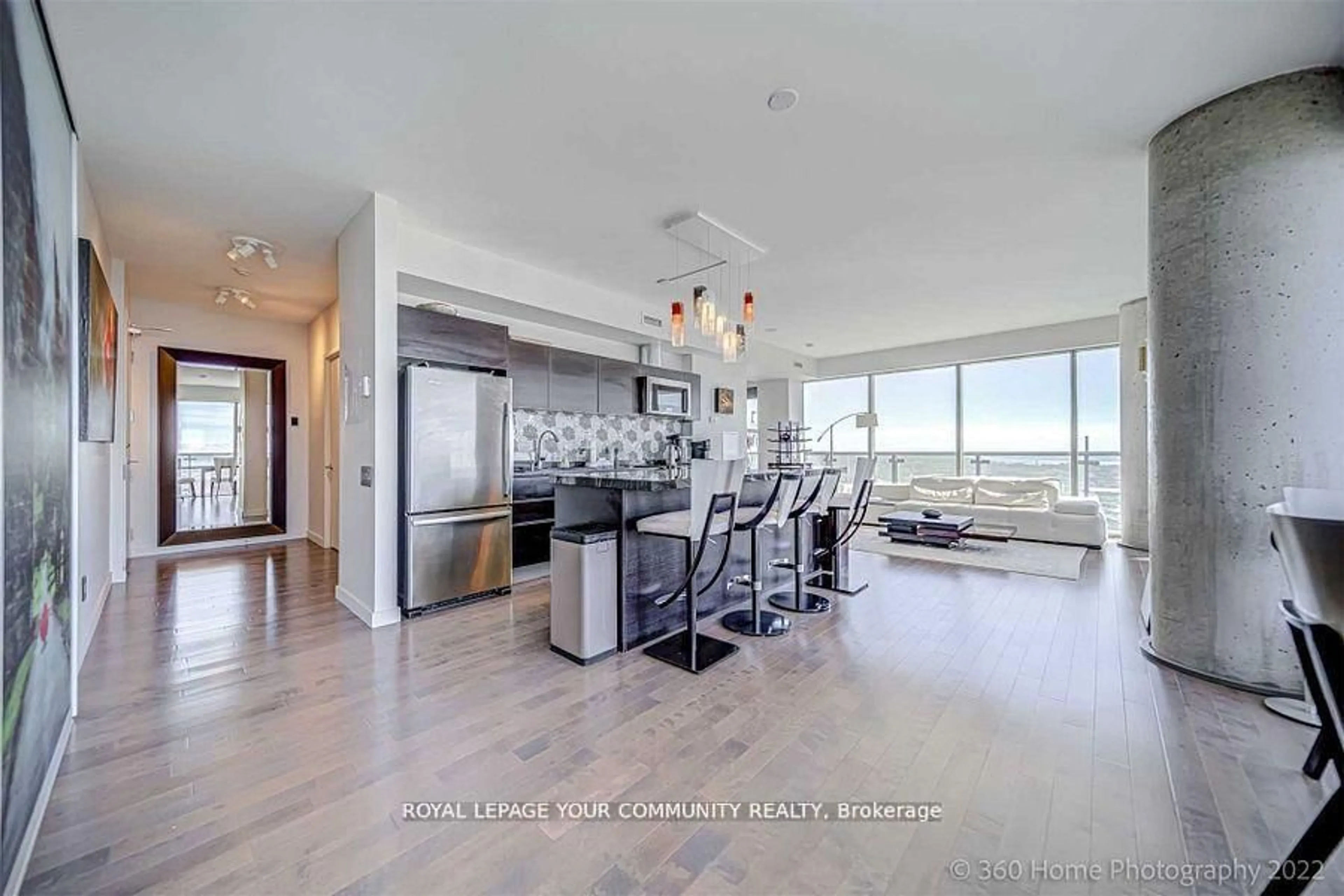 Open concept kitchen, unknown for 70 Distillery Lane #3606, Toronto Ontario M5A 0E3