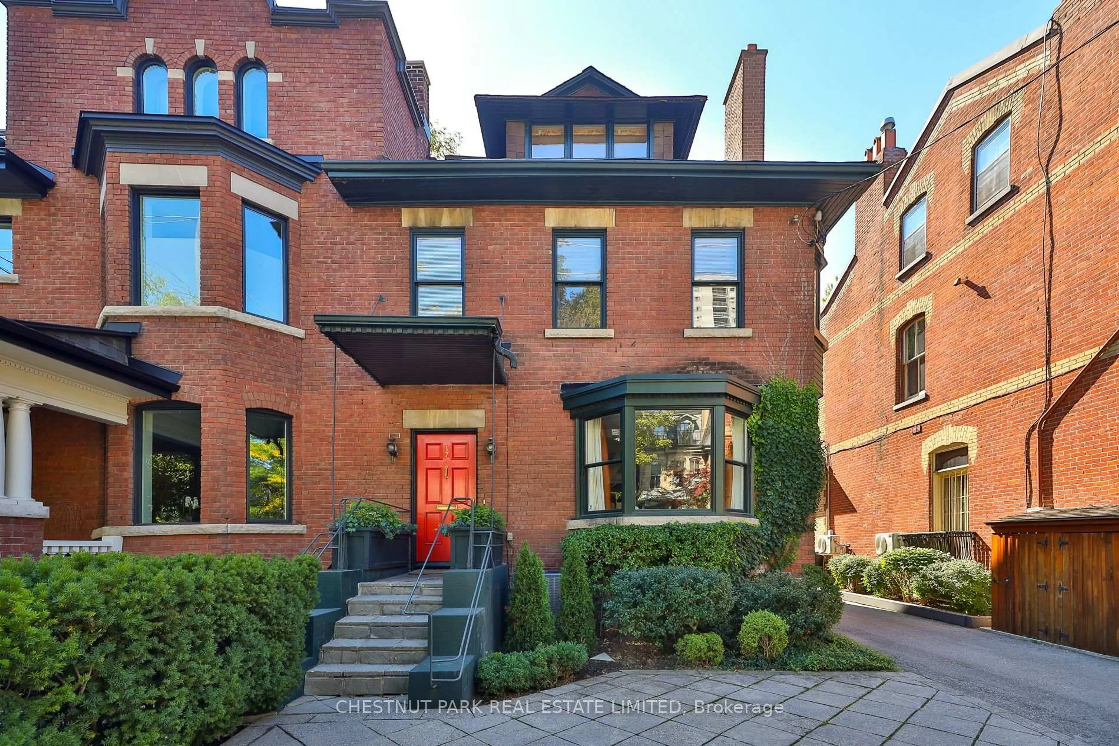 Home with brick exterior material, street for 17 Bernard Ave, Toronto Ontario M5R 1R3