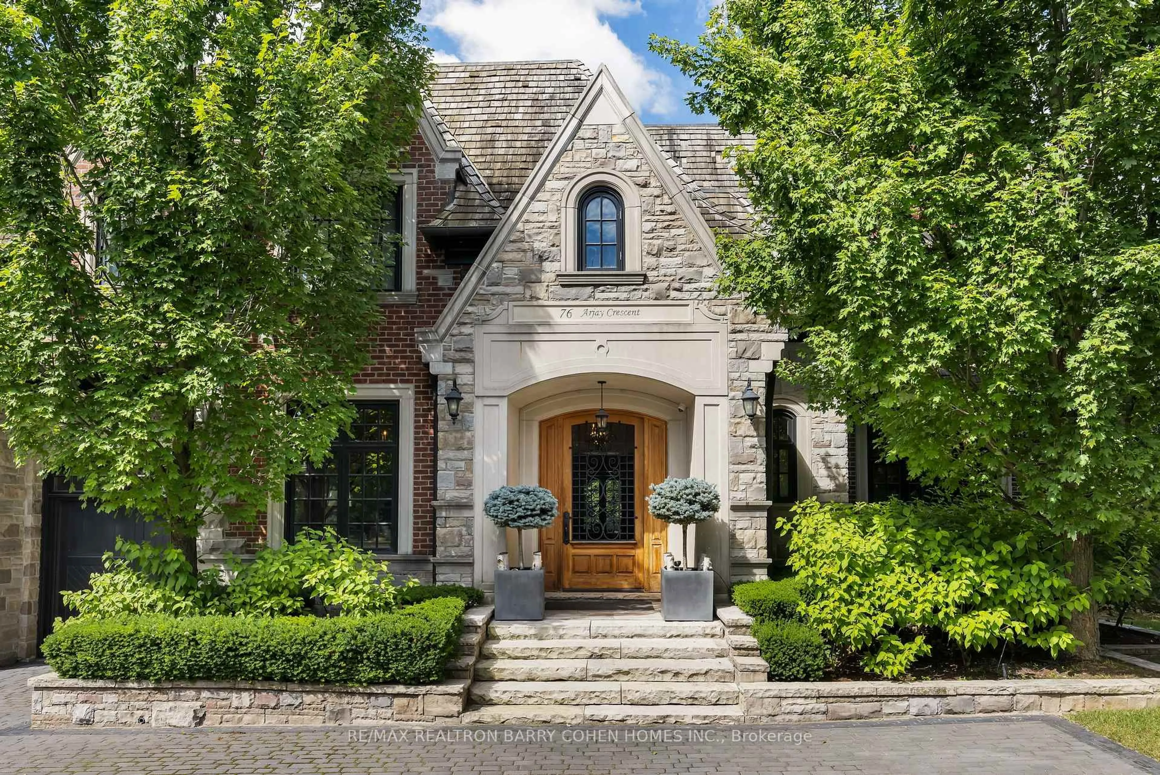 Home with brick exterior material, street for 76 Arjay Cres, Toronto Ontario M2L 1C7