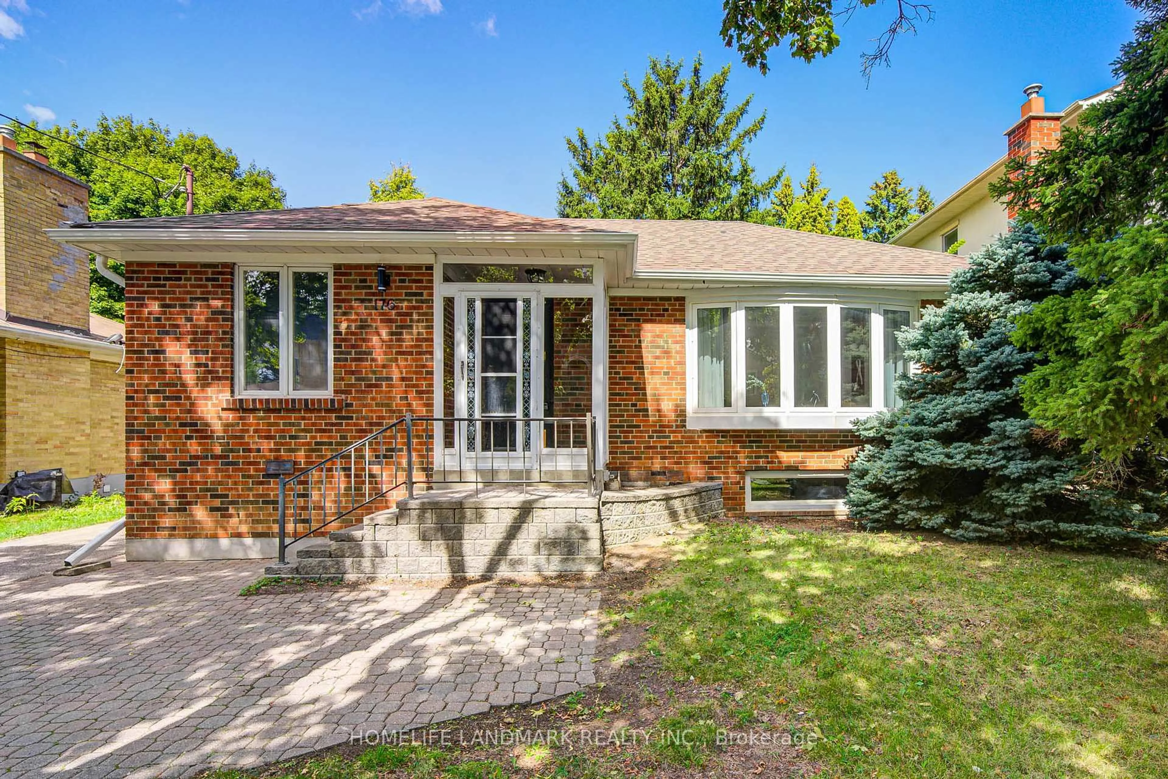Home with brick exterior material, street for 176 Mckee Ave, Toronto Ontario M2N 4C7