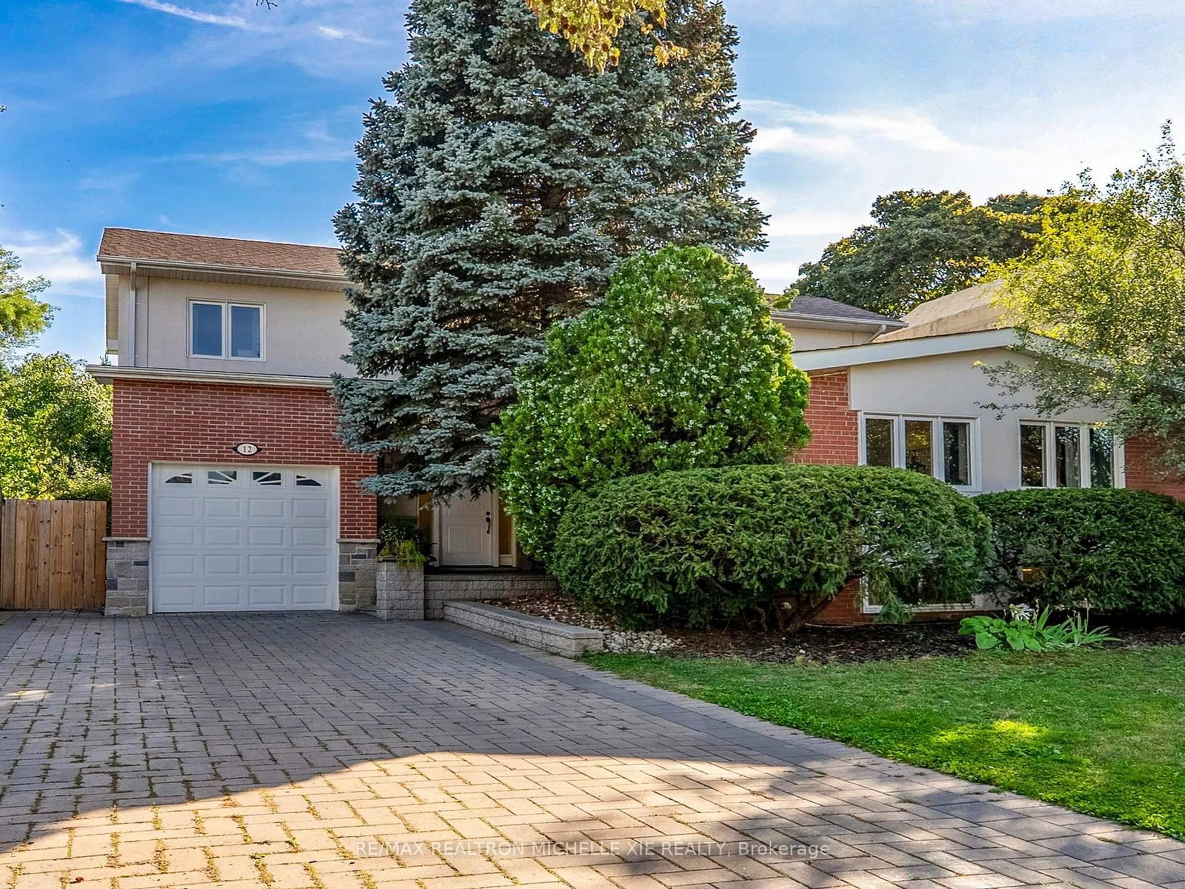 Home with brick exterior material, street for 12 Addison Cres, Toronto Ontario M3B 1K8