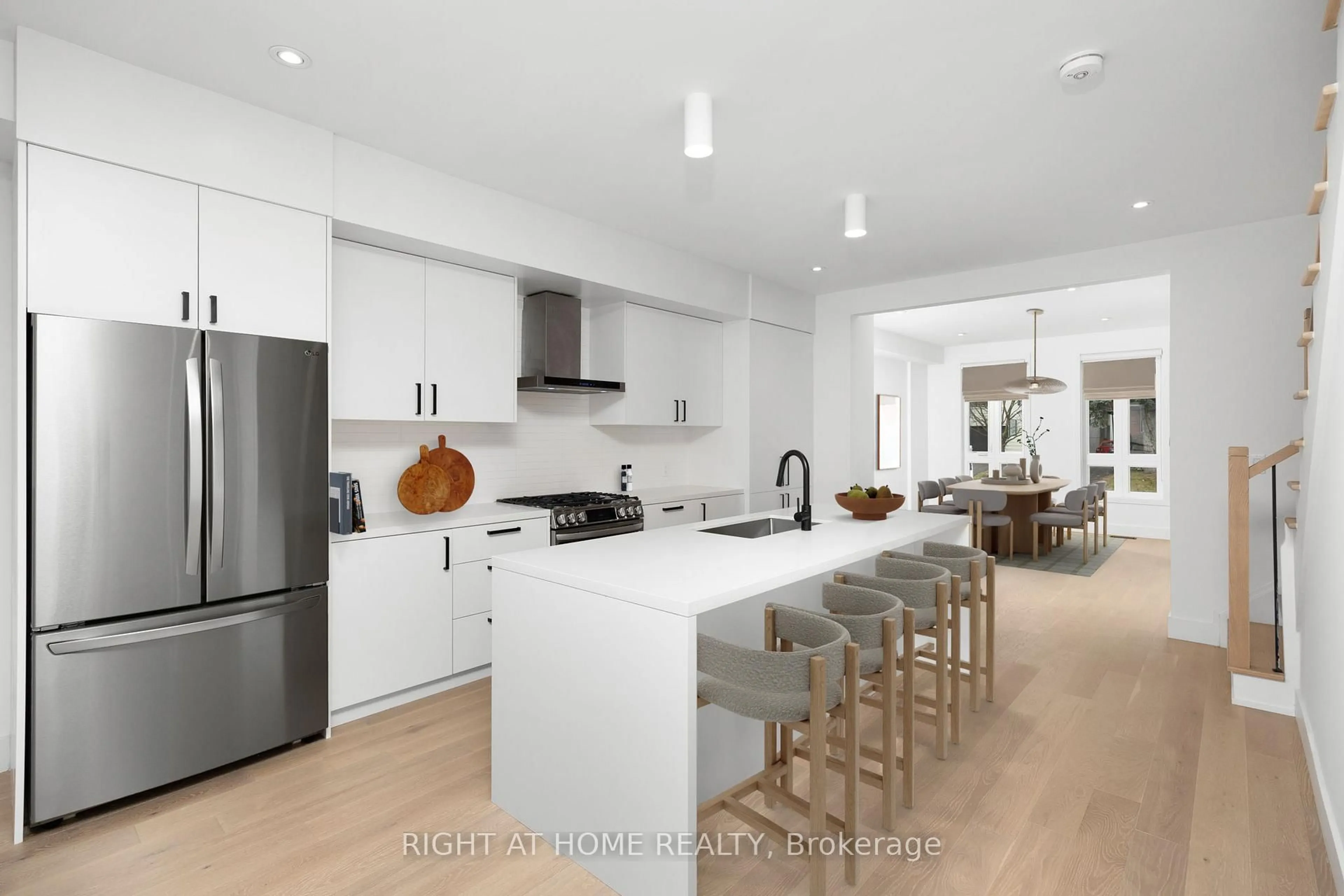 Open concept kitchen, unknown for 48 Lanark Ave, Toronto Ontario M6C 2B4