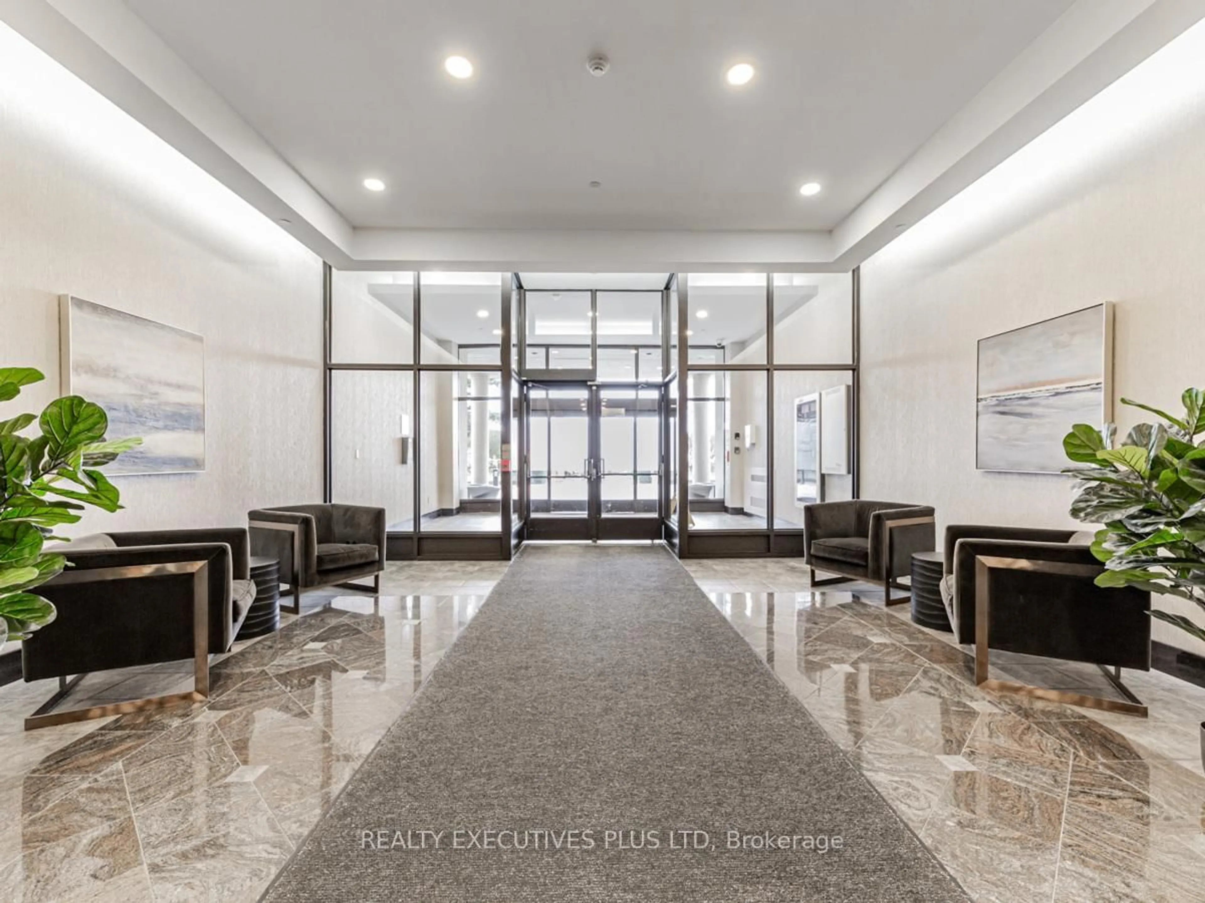 Lobby for 1 Leaside Park Dr #709, Toronto Ontario M4H 1R1