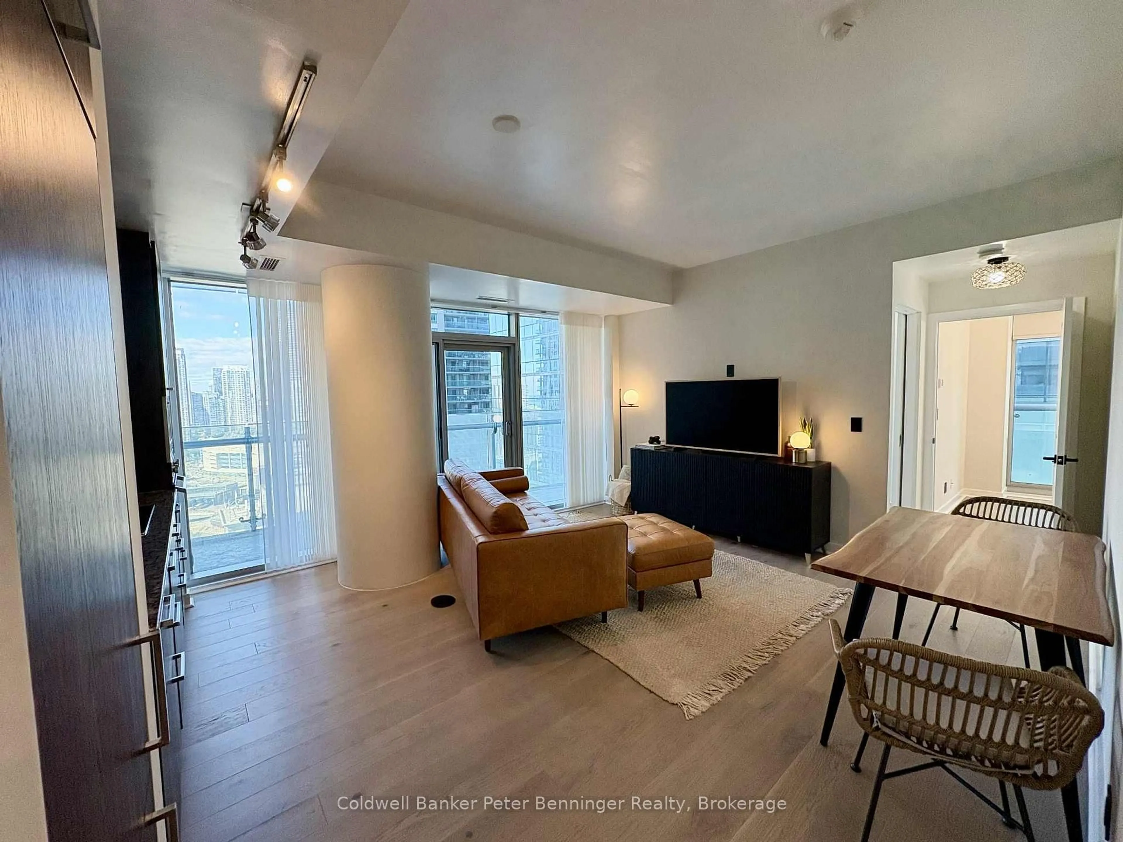 Living room with furniture, unknown for 14 York St #2308, Toronto Ontario M5J 0A9
