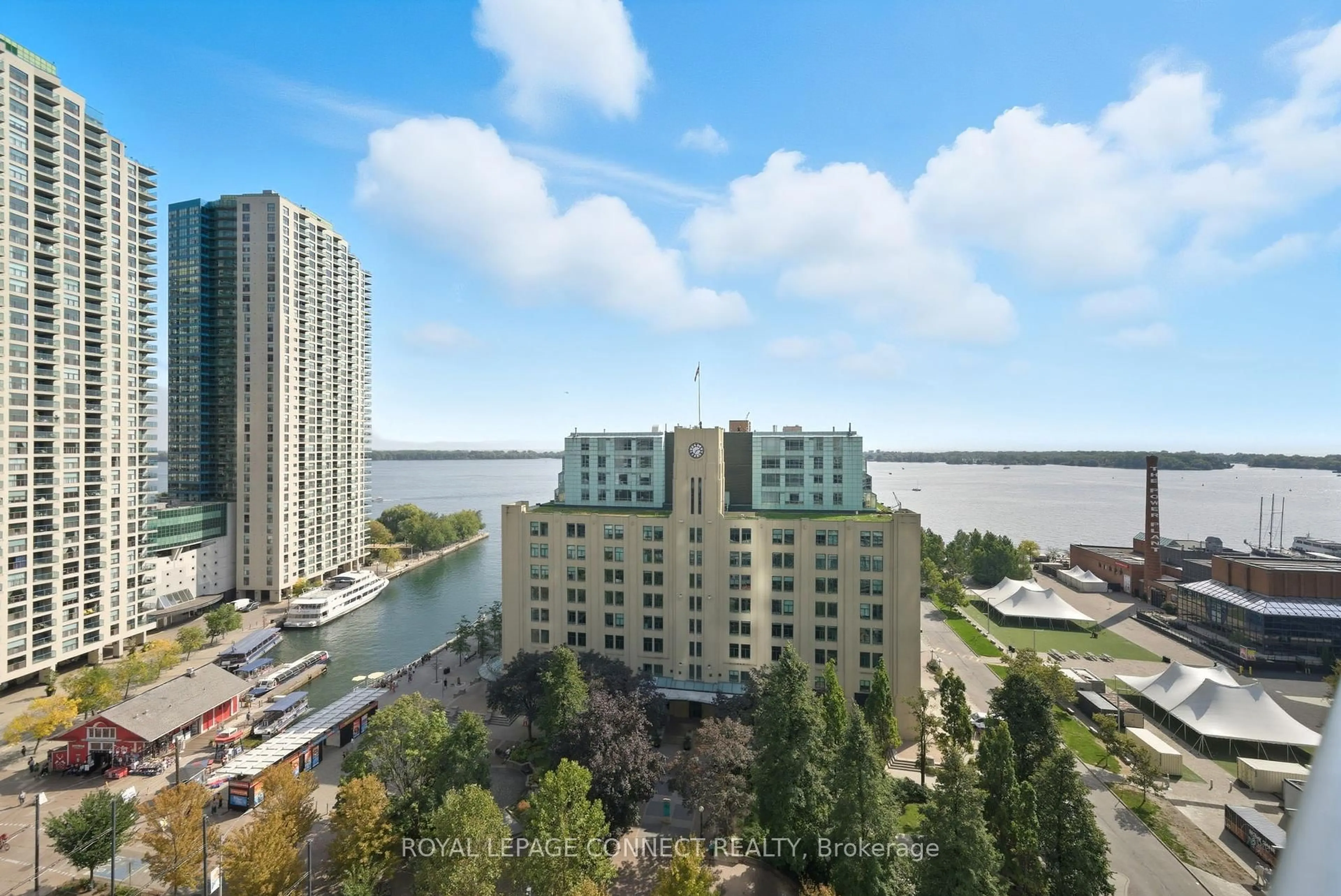 Patio, water/lake/river/ocean view for 208 Queens Quay #1504, Toronto Ontario M5J 2Y5