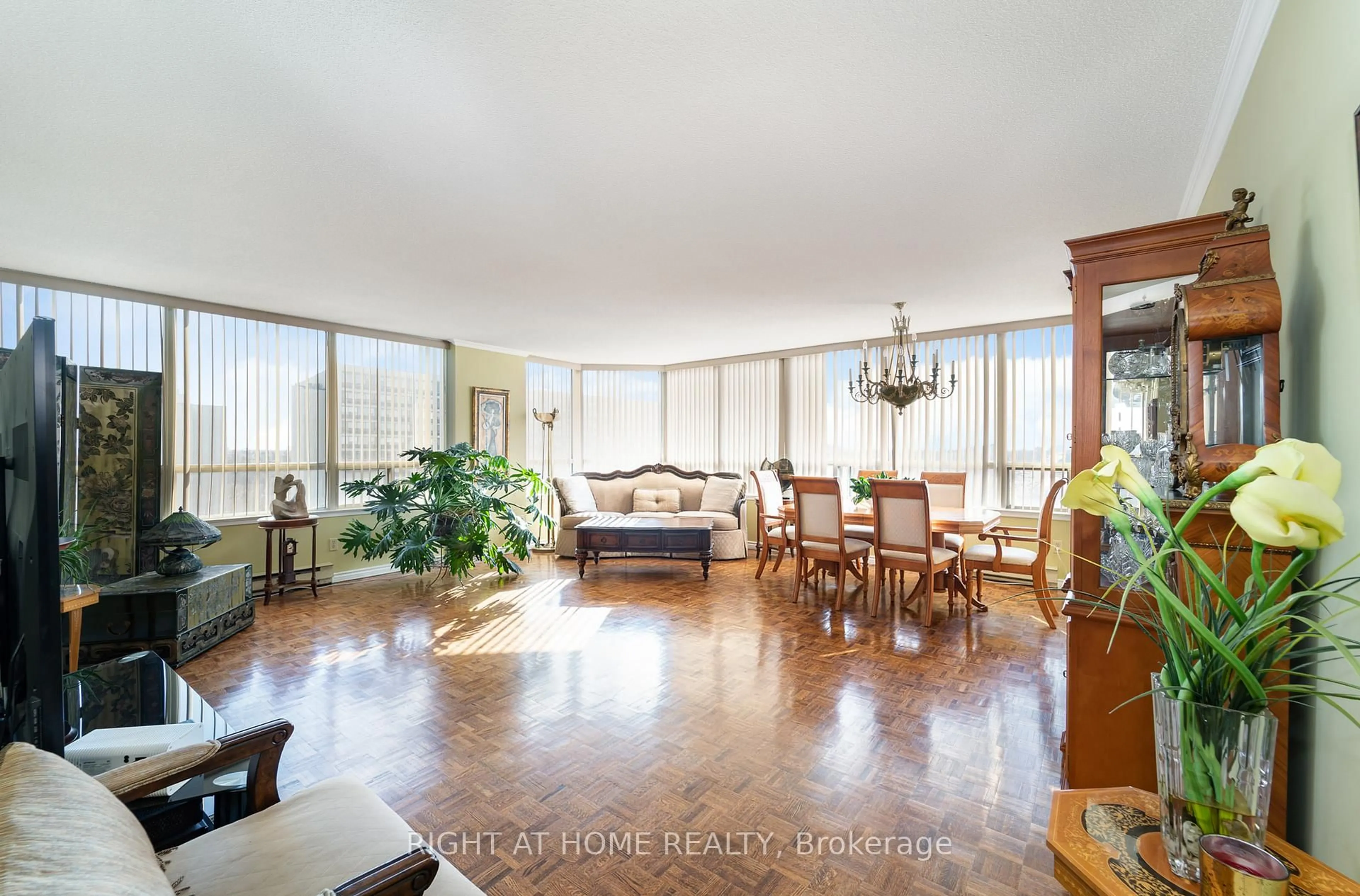 Living room with furniture, unknown for 10 Torresdale Ave #904, Toronto Ontario M2R 3V8