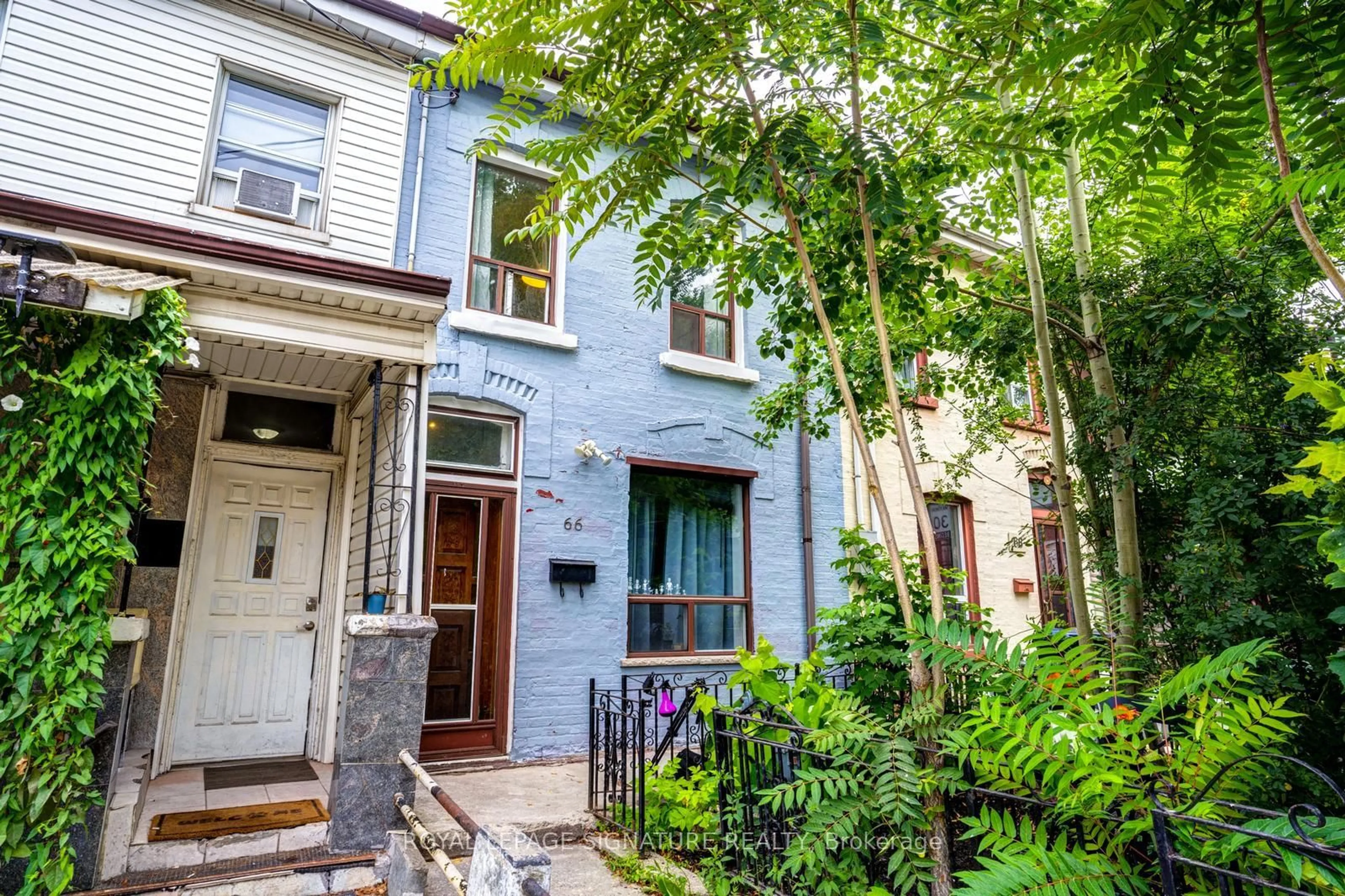 Home with brick exterior material, street for 66 Euclid Ave, Toronto Ontario M6J 2J9