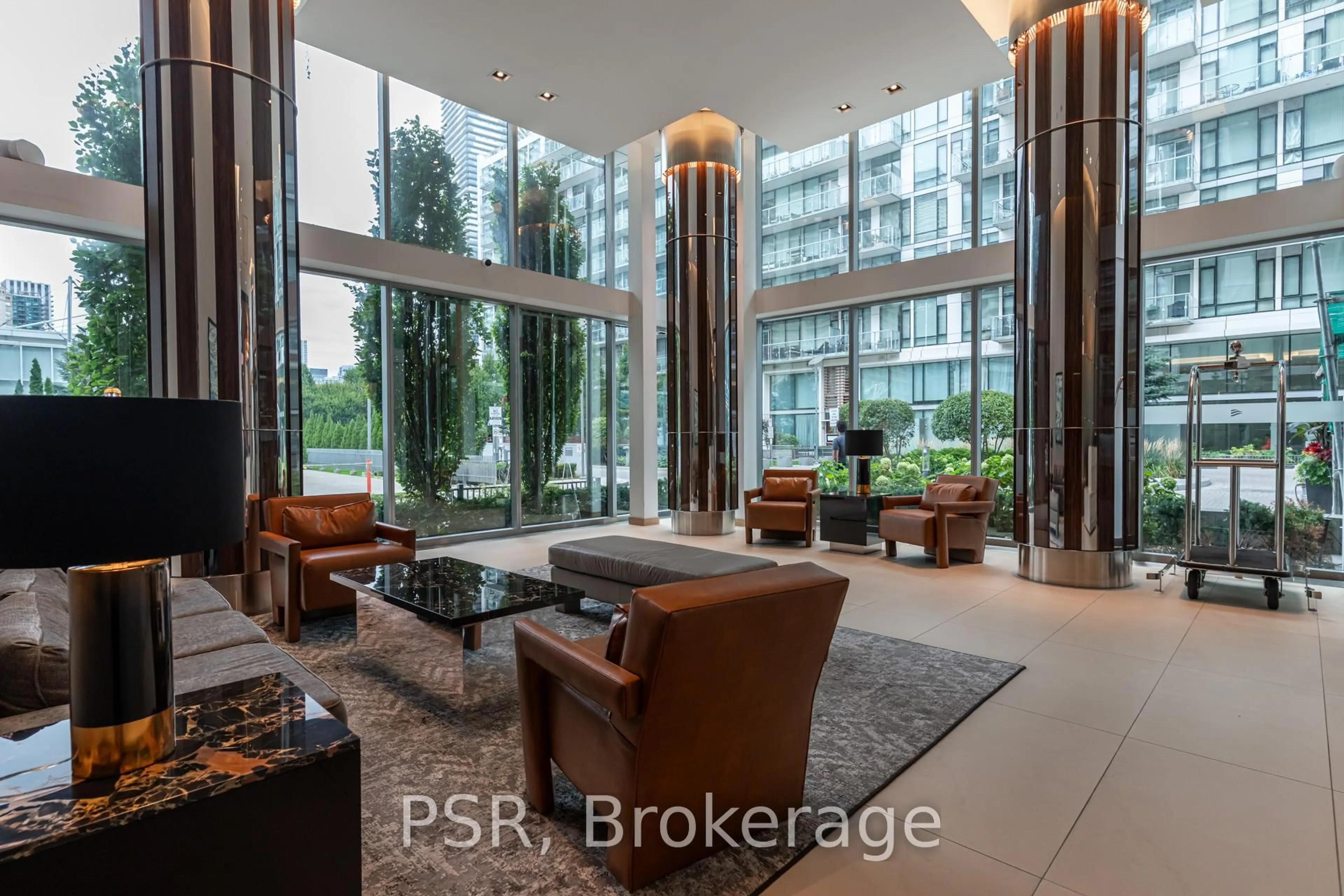 Lobby for 39 Queens Quay #1211, Toronto Ontario M5E 0A5