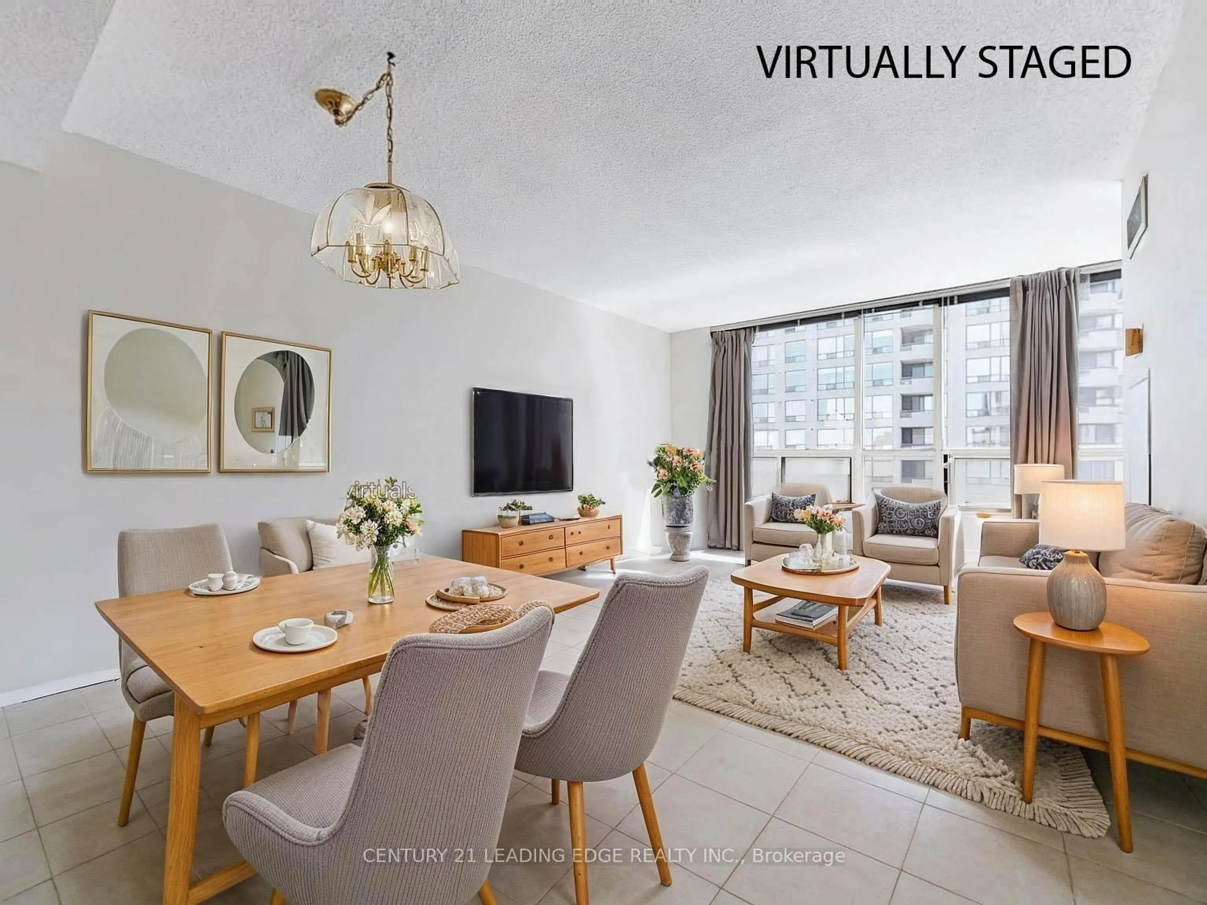 Living room with furniture, unknown for 5785 Yonge St #PH404, Toronto Ontario M2M 4J2