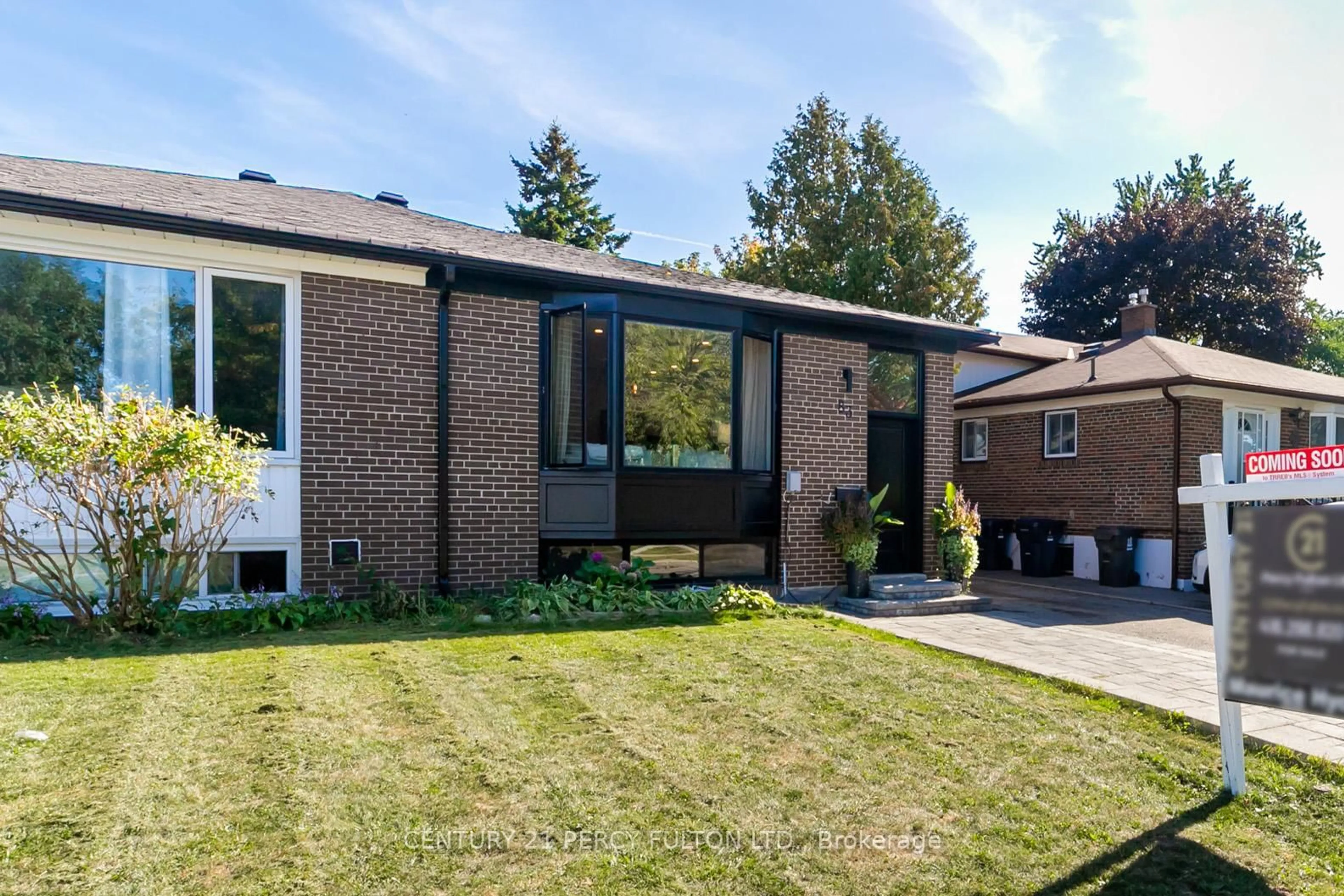Home with brick exterior material, street for 83 Cairnside Cres, Toronto Ontario M2J 3M9
