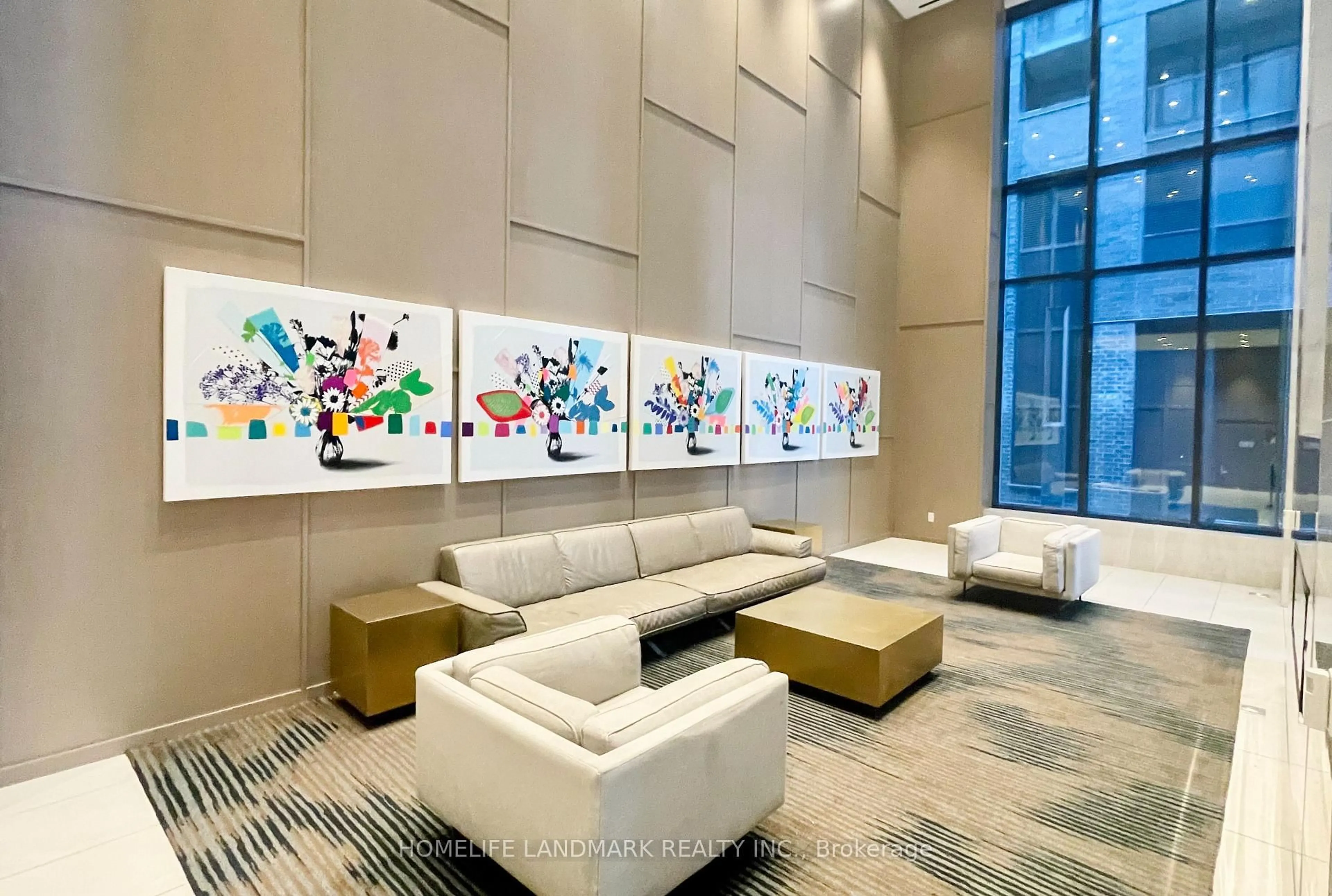 Lobby for 125 Blue Jays Way #2903, Toronto Ontario M5V 0N5