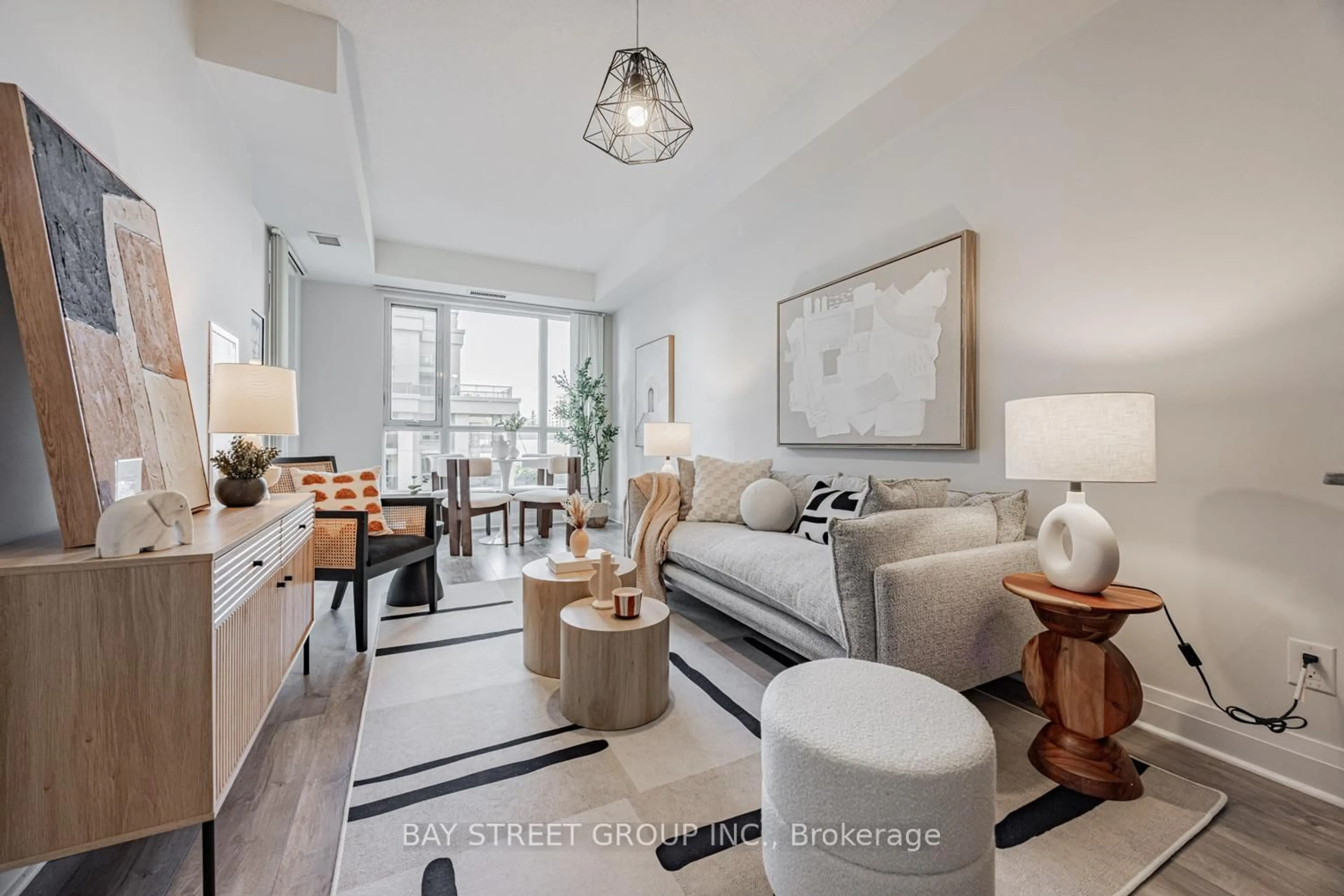 Living room with furniture, unknown for 17 Kenaston Gdns #413, Toronto Ontario M2K 0B9