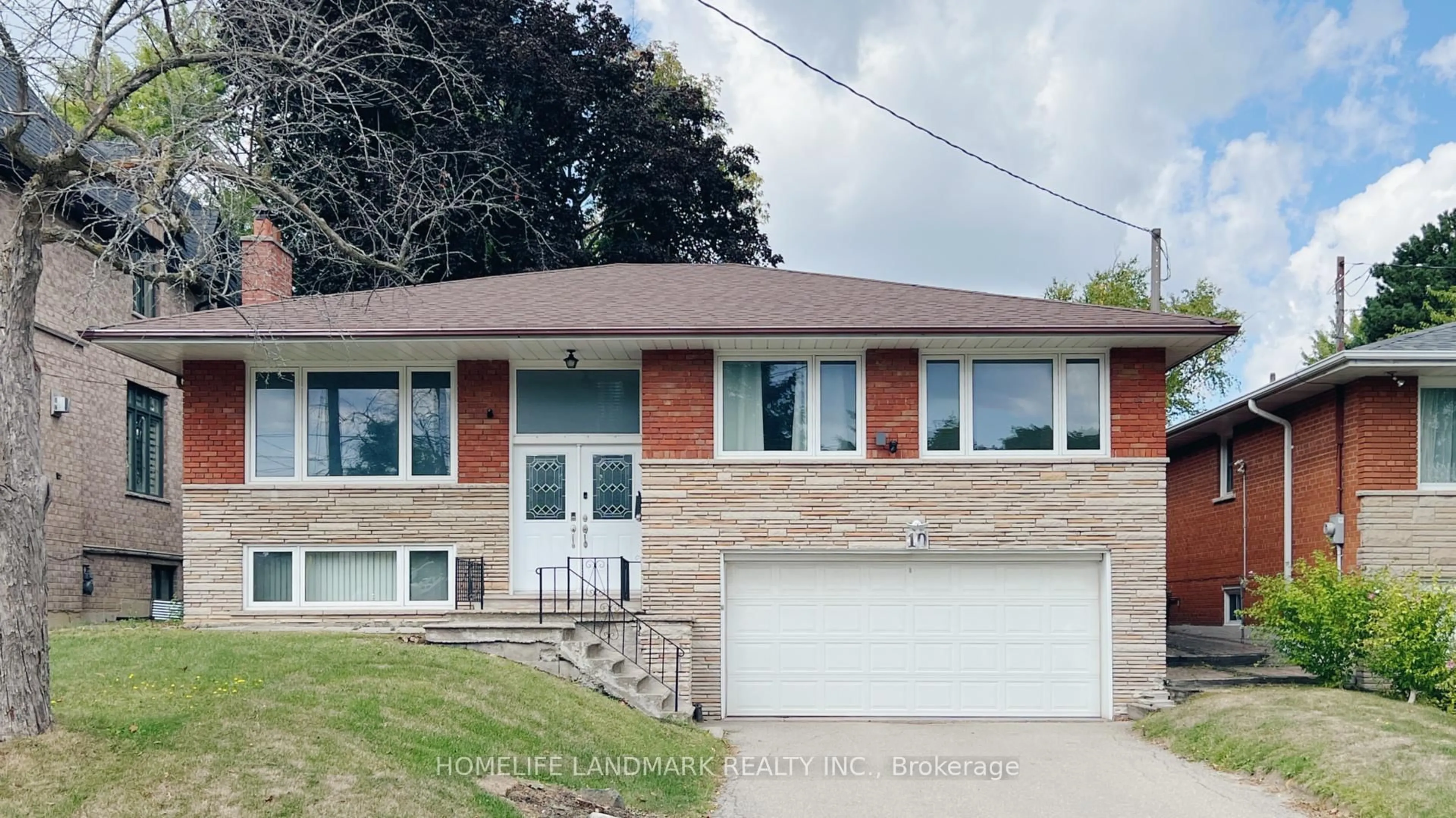 Home with brick exterior material, street for 10 Silverview Dr, Toronto Ontario M2M 2B2